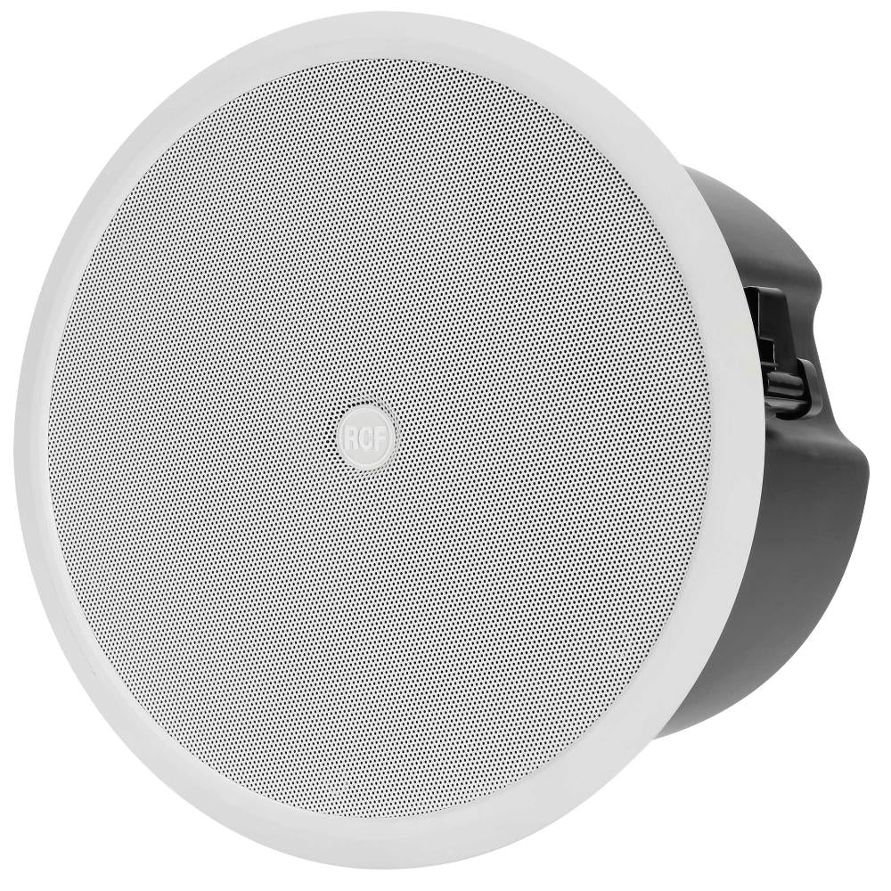 RCF CMR 50T W white ceiling speaker side profile view