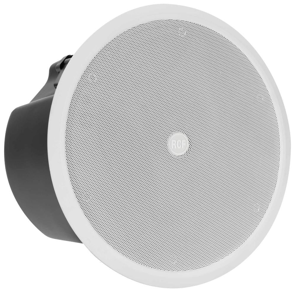 RCF CMR 60T W white ceiling speaker side profile view