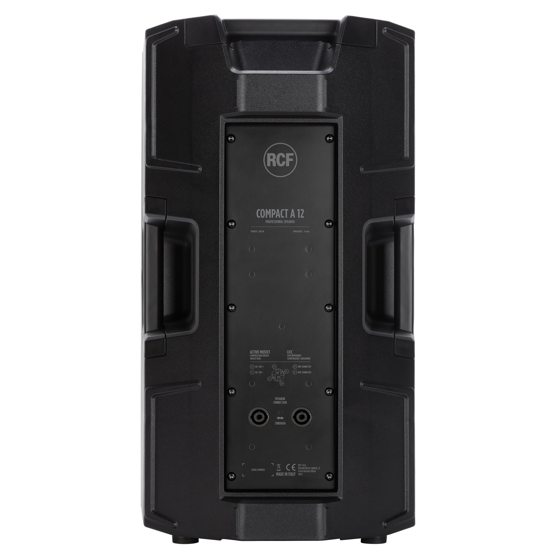 RCF COMPACT A 12 Speaker - Back Side View