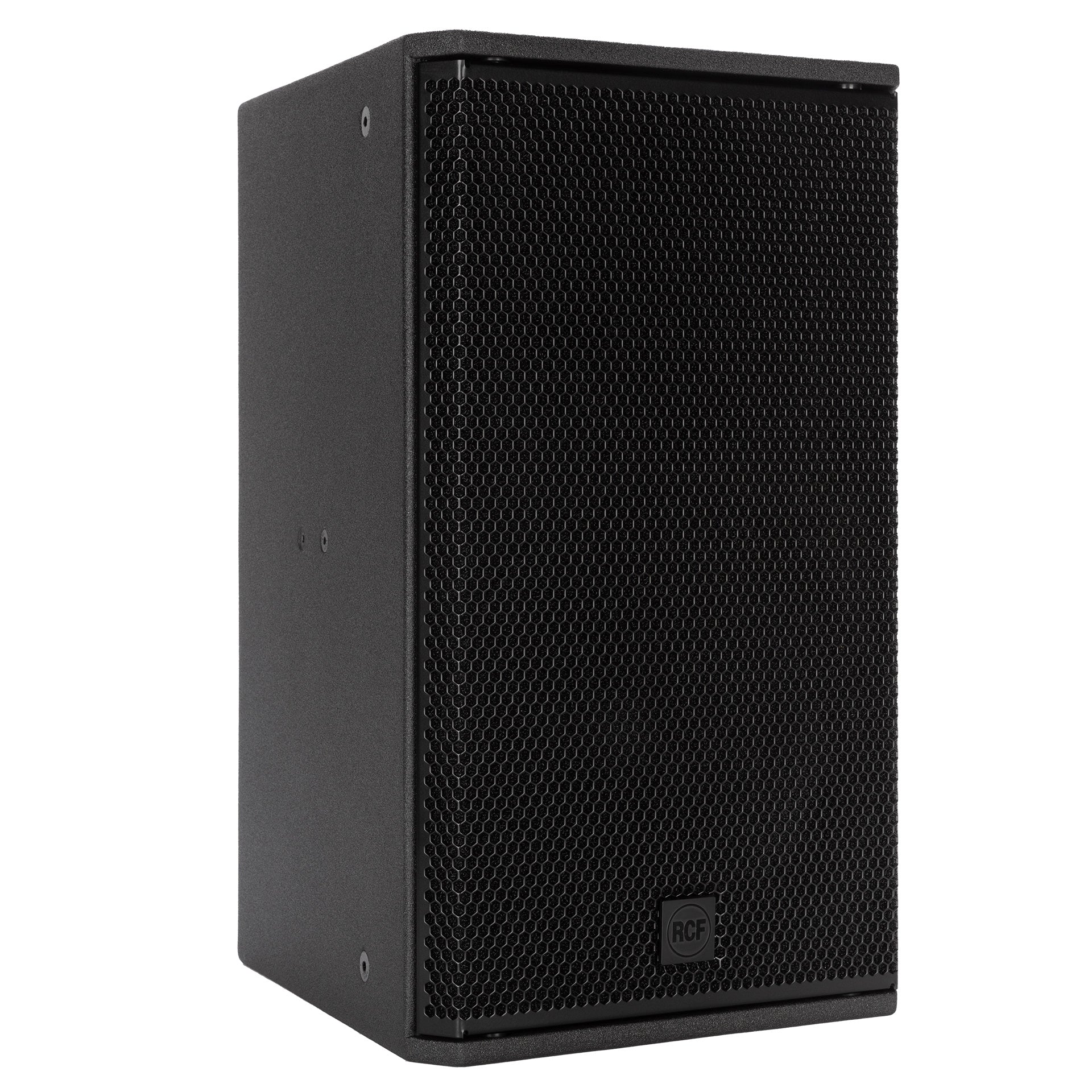 RCF COMPACT C 32 TWO-WAY PROFESSIONAL SPEAKER right side view showing cabinet height and depth