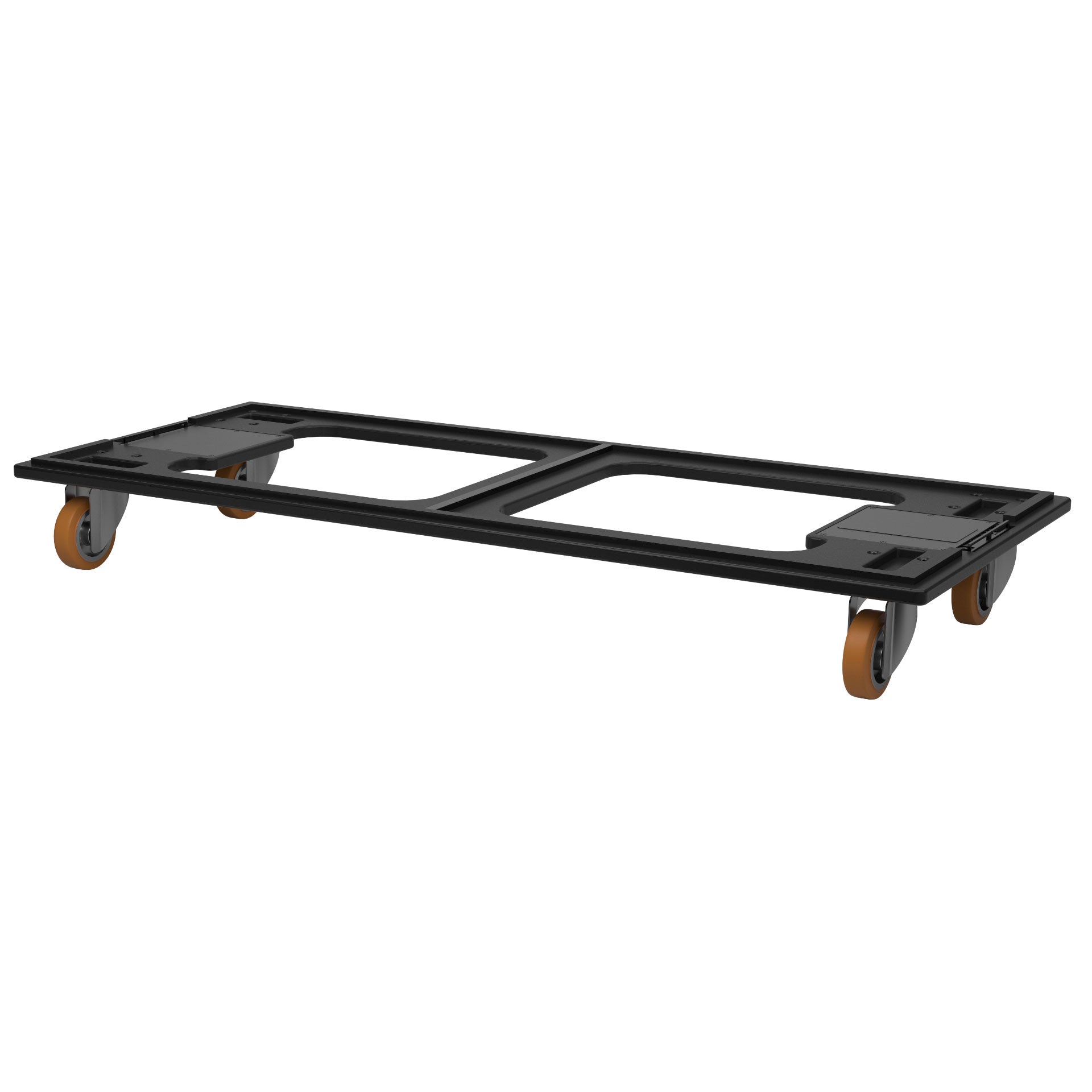 RCF CRT60655 Front Cart for Single SUB 9029-AS front view showing steel frame