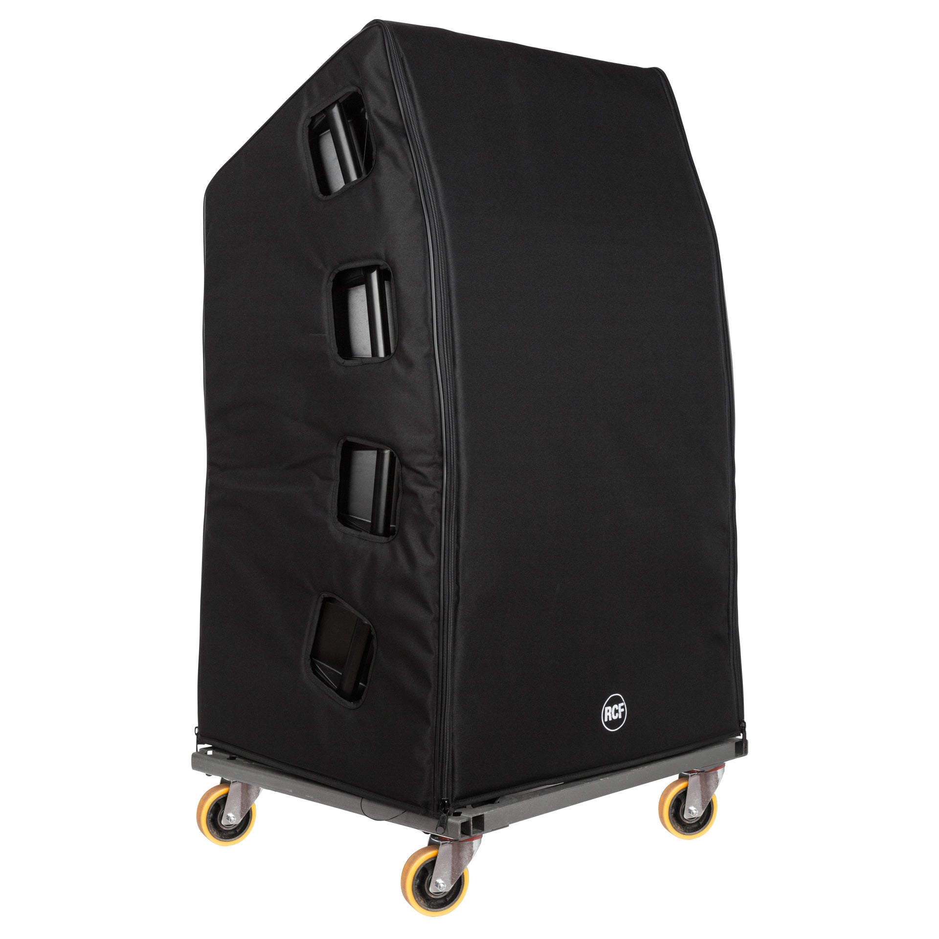RCF CVR 4x HDL 30 Cover right side view showing side panel fit