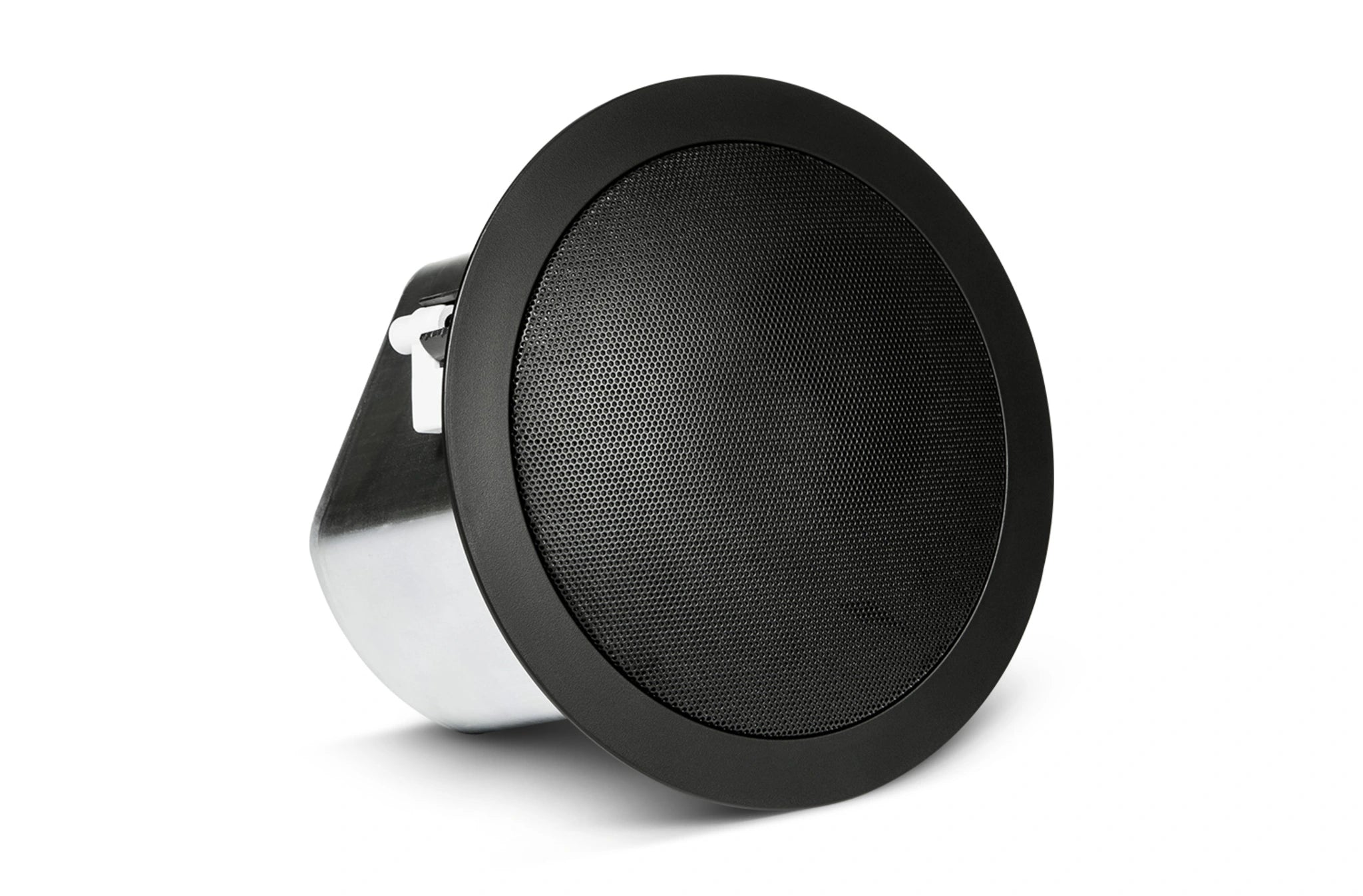 JBL Control 12C/T Compact Ceiling Loudspeaker grille and baffle detail-Black
