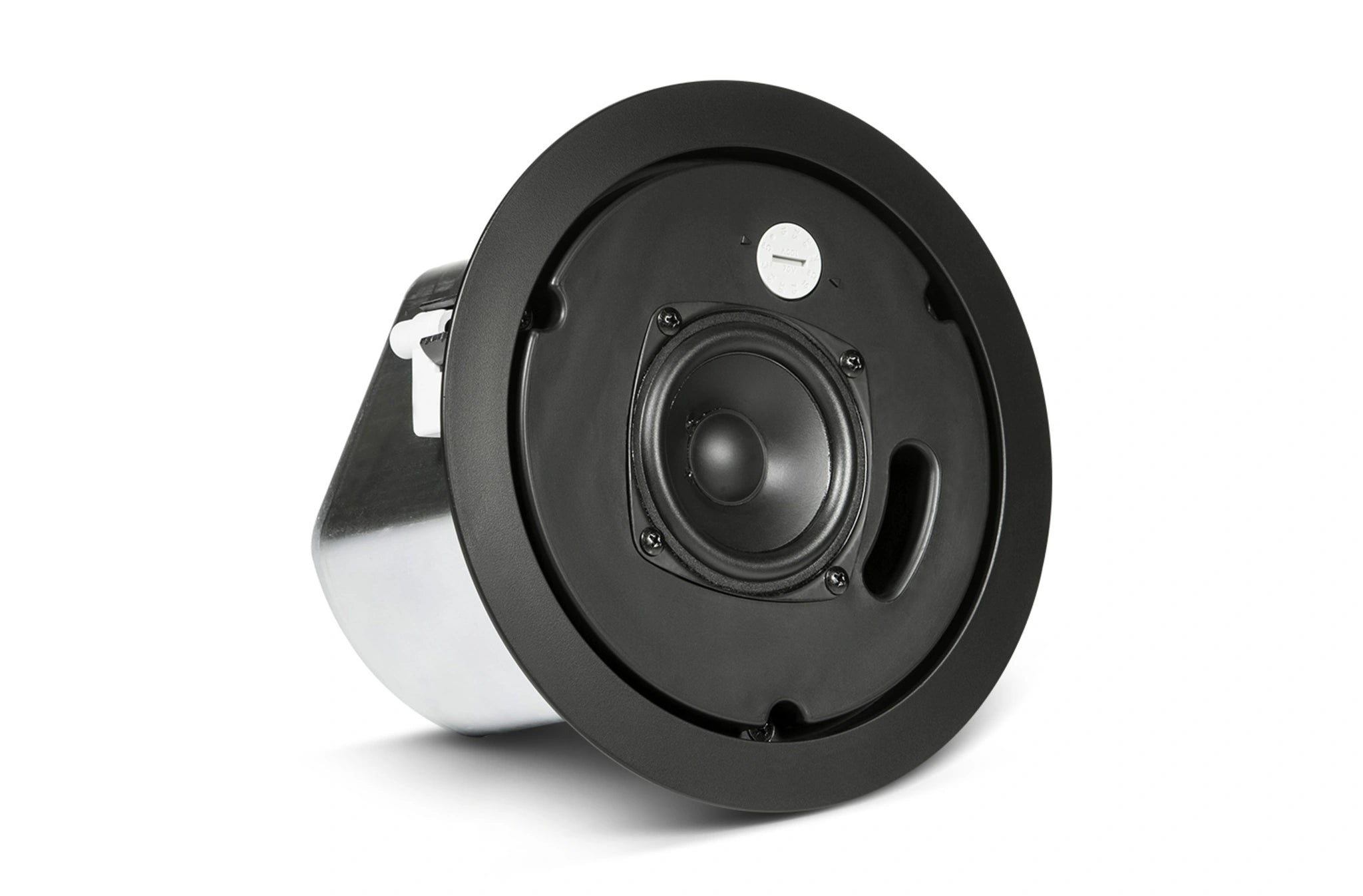 JBL Control 12C/T Compact Ceiling Loudspeaker rear view showing steel backcan