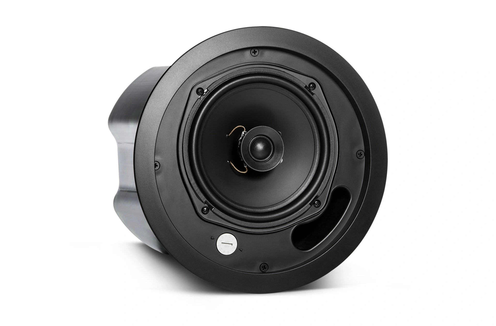 JBL Control 16C/T Two-Way 6.5" Coaxial Ceiling Loudspeaker rear view showing steel backcan