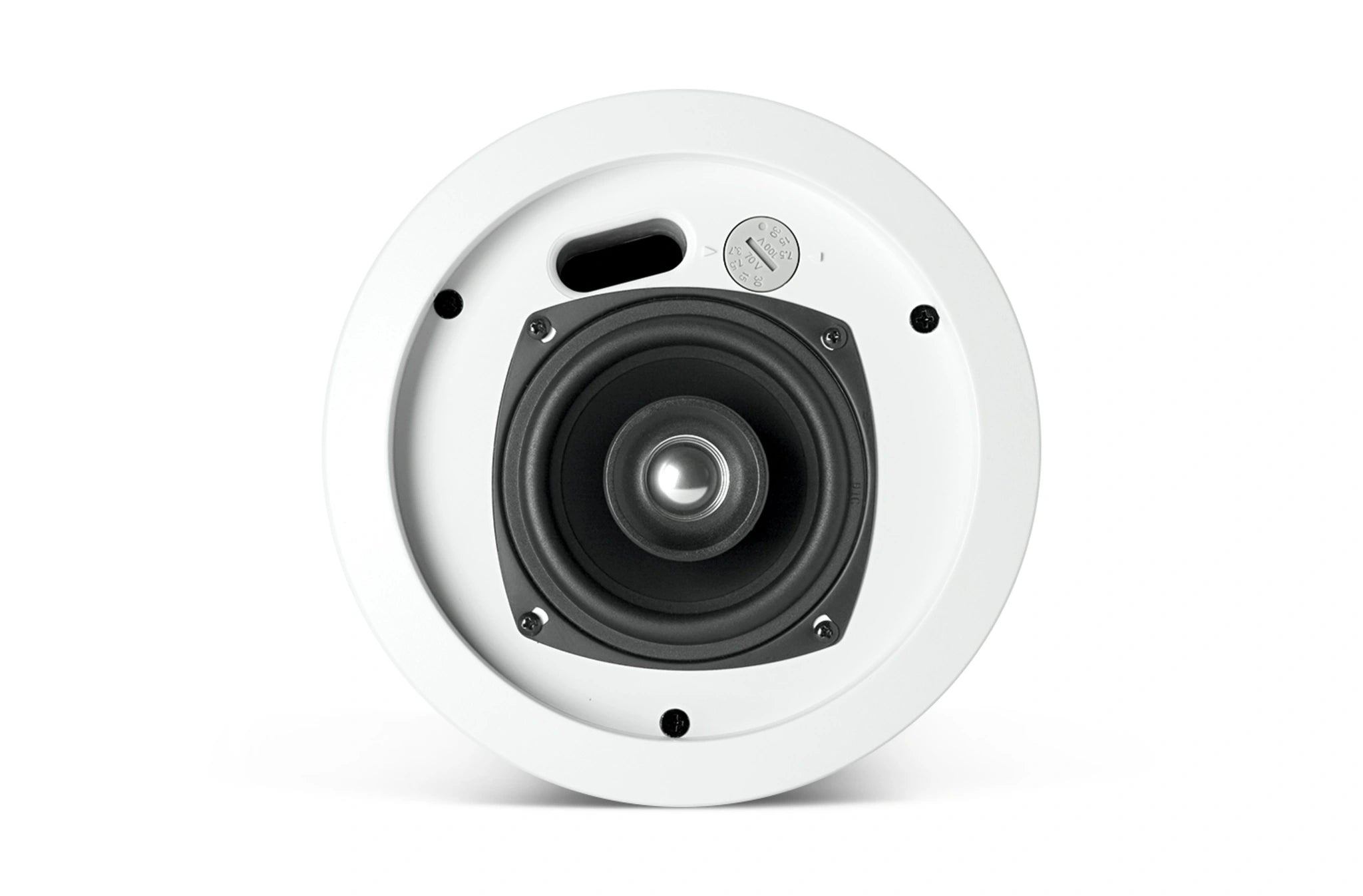 JBL Control 24CT Background/Foreground Ceiling Loudspeaker rear view showing backcan