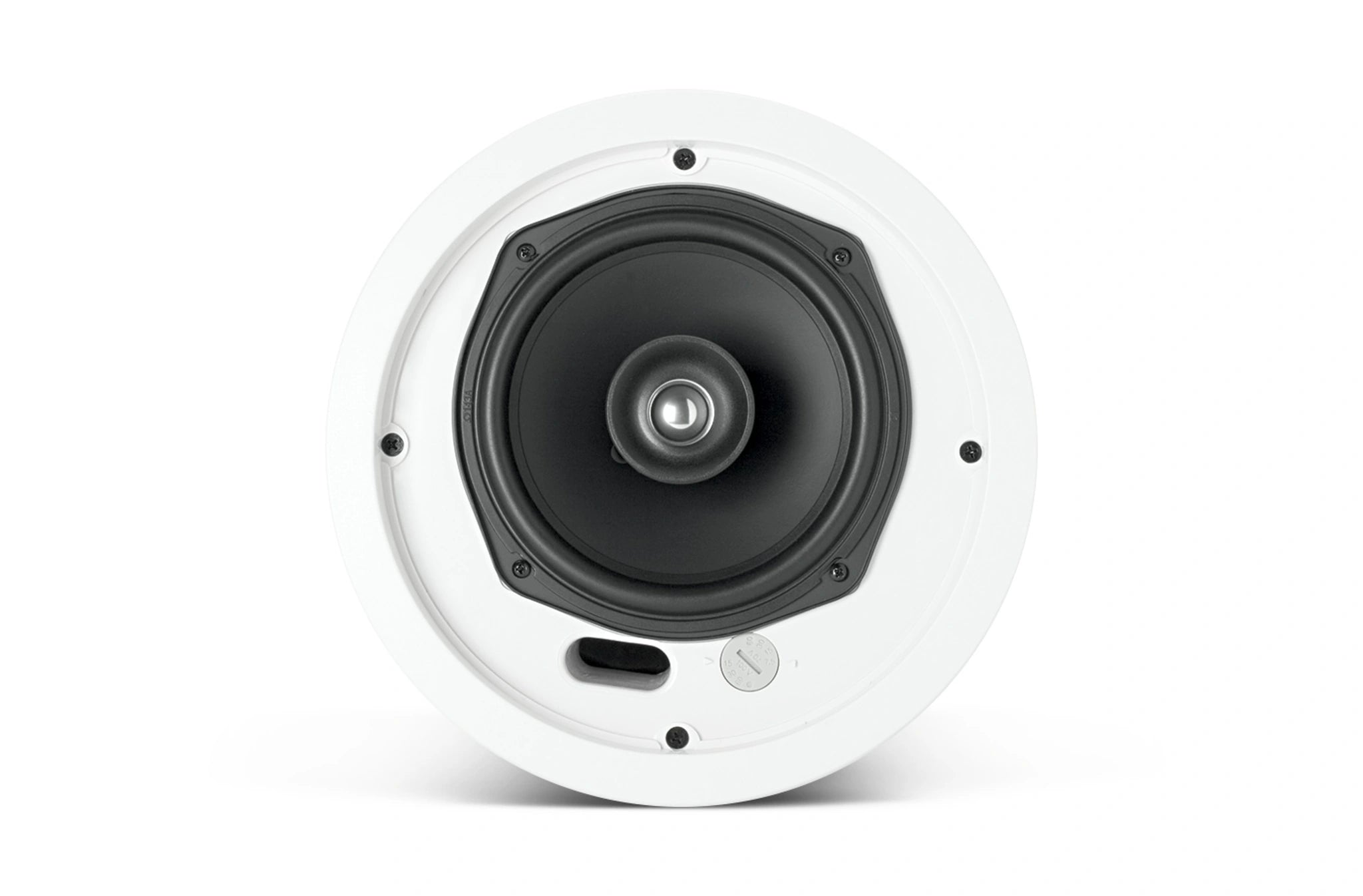 JBL Control 26CT-LS Ceiling Loudspeaker Assembly white grille close-up detail