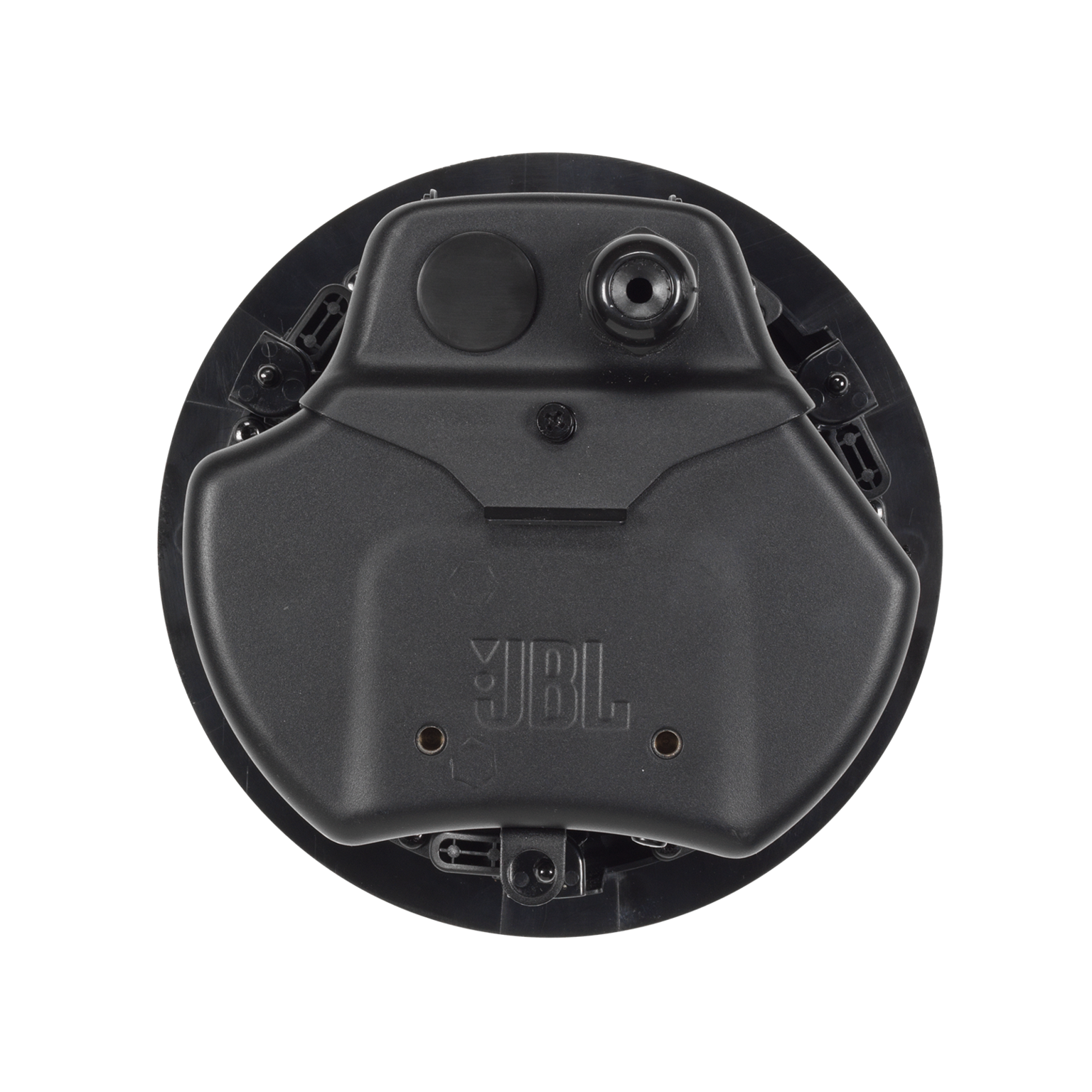 JBL Control 414C/T-VA 4" Two-Way Coaxial Ceiling Loudspeaker back panel showing transformer tap settings