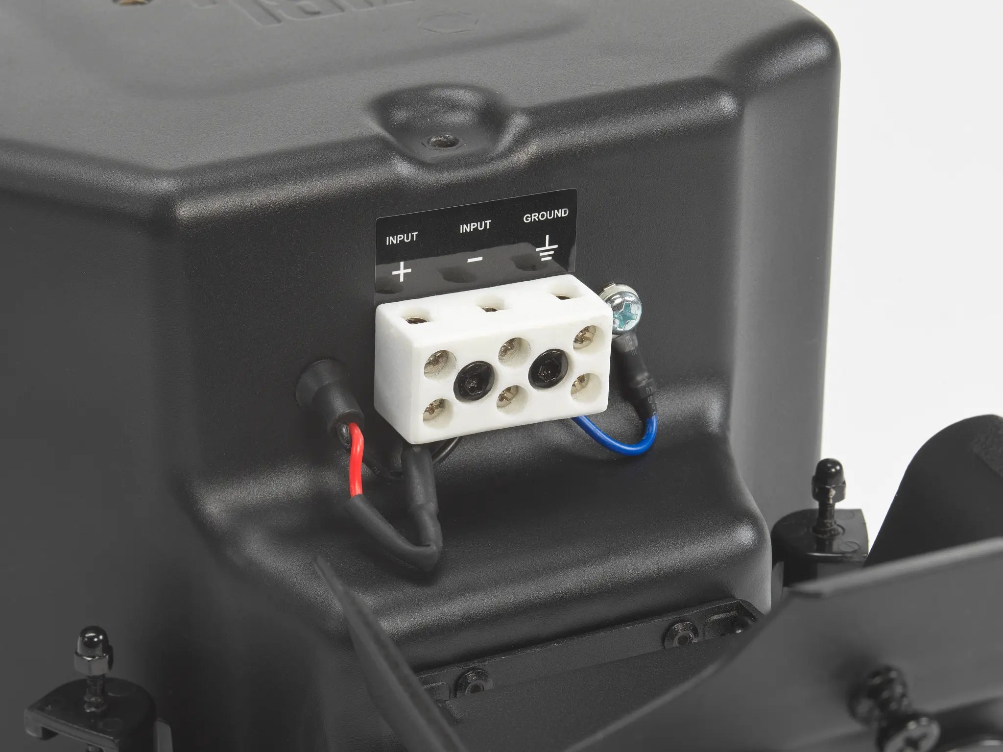 JBL Control 414C/T-VA 4" Two-Way Coaxial Ceiling Loudspeaker wiring compartment close-up