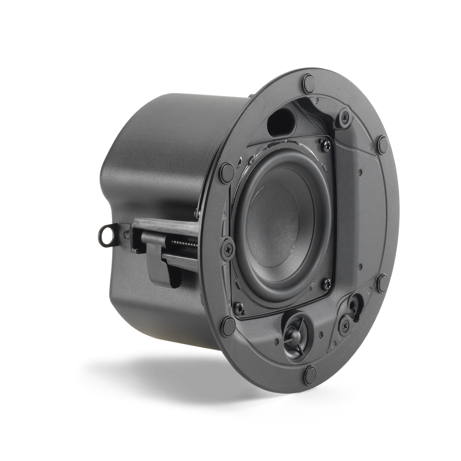 JBL Control 414C/T Micro 4" Two-Way Ceiling Loudspeaker with optional square grille accessory