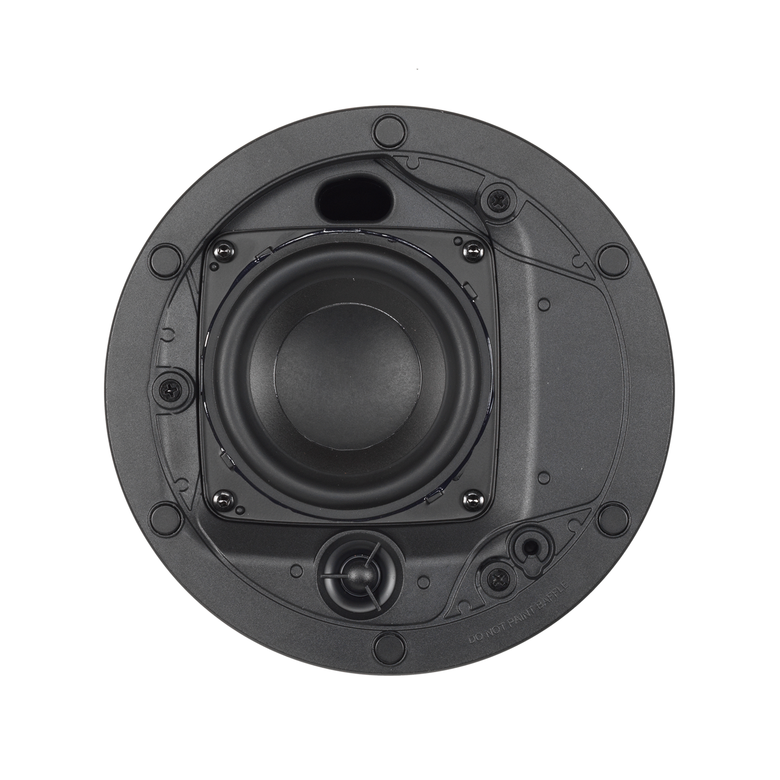 JBL Control 414C/T Micro 4" Two-Way Ceiling Loudspeaker with new construction mounting bracket accessory
