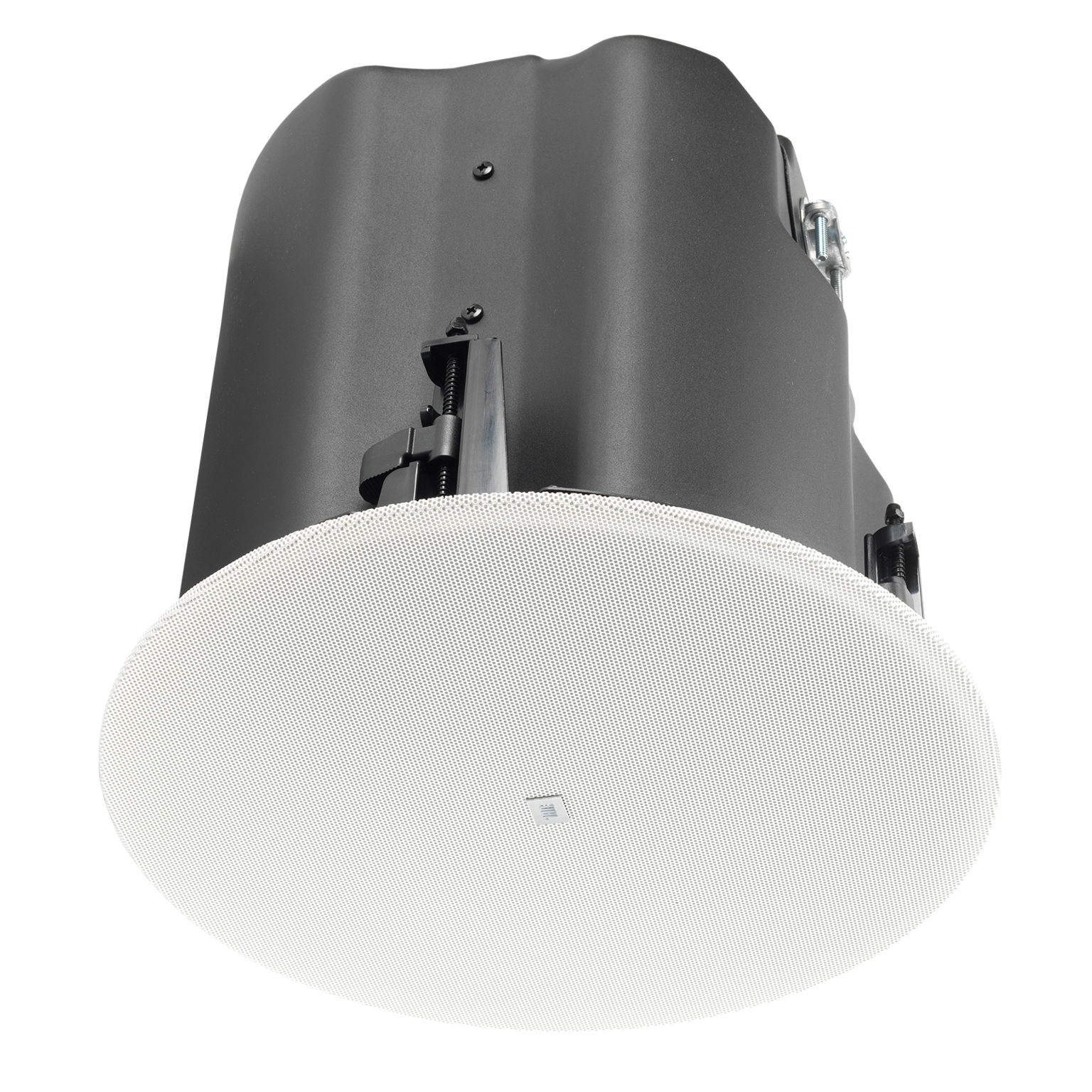 JBL Control 418C/T 8" Two-Way Coaxial Ceiling Loudspeaker front view with round grille