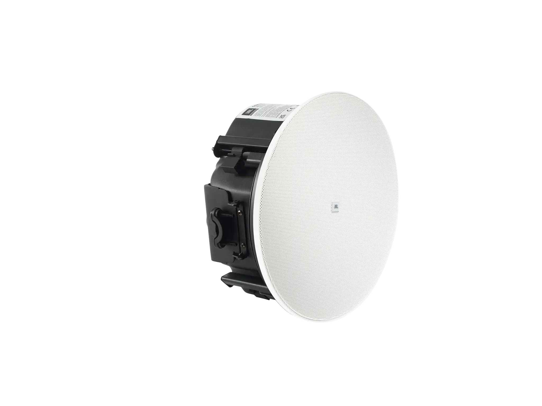 JBL Control 426LP 6.5" CRBI-Equipped Two-Way Coaxial Ceiling Loudspeaker side profile view showing low-profile enclosure