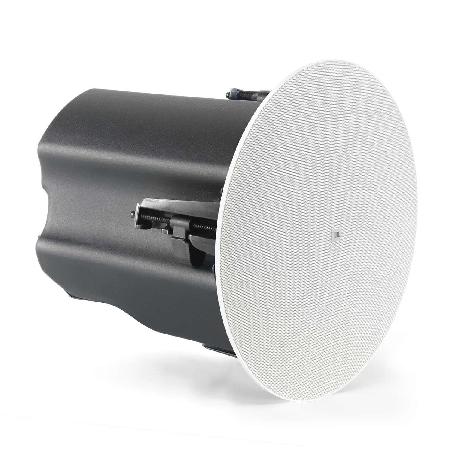 JBL Control 445C/T 5.25" RBI-Equipped Two-Way Coaxial Ceiling Loudspeaker Right side profile view