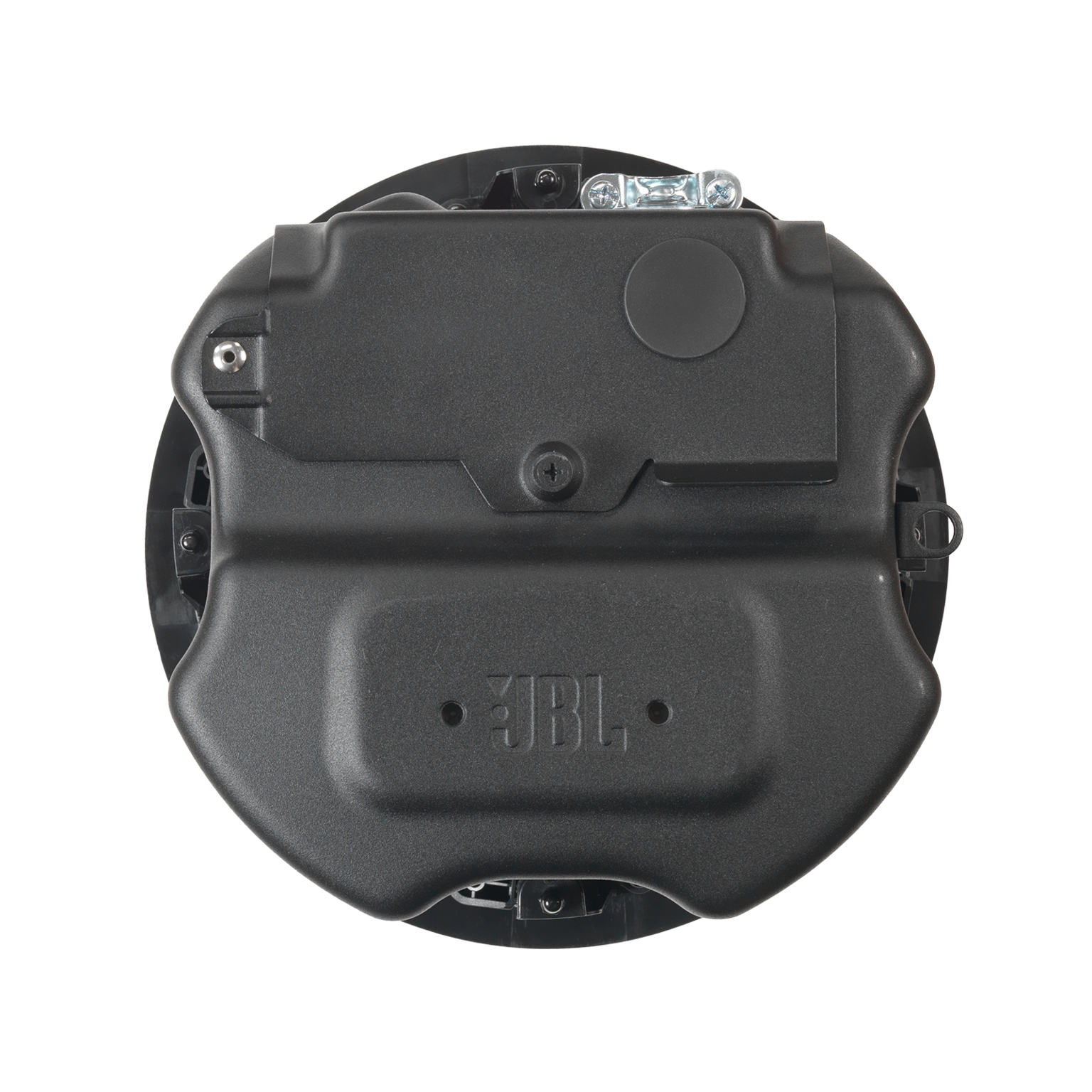JBL Control 445C/T 5.25" RBI-Equipped Two-Way Coaxial Ceiling Loudspeaker back panel showing transformer tap settings