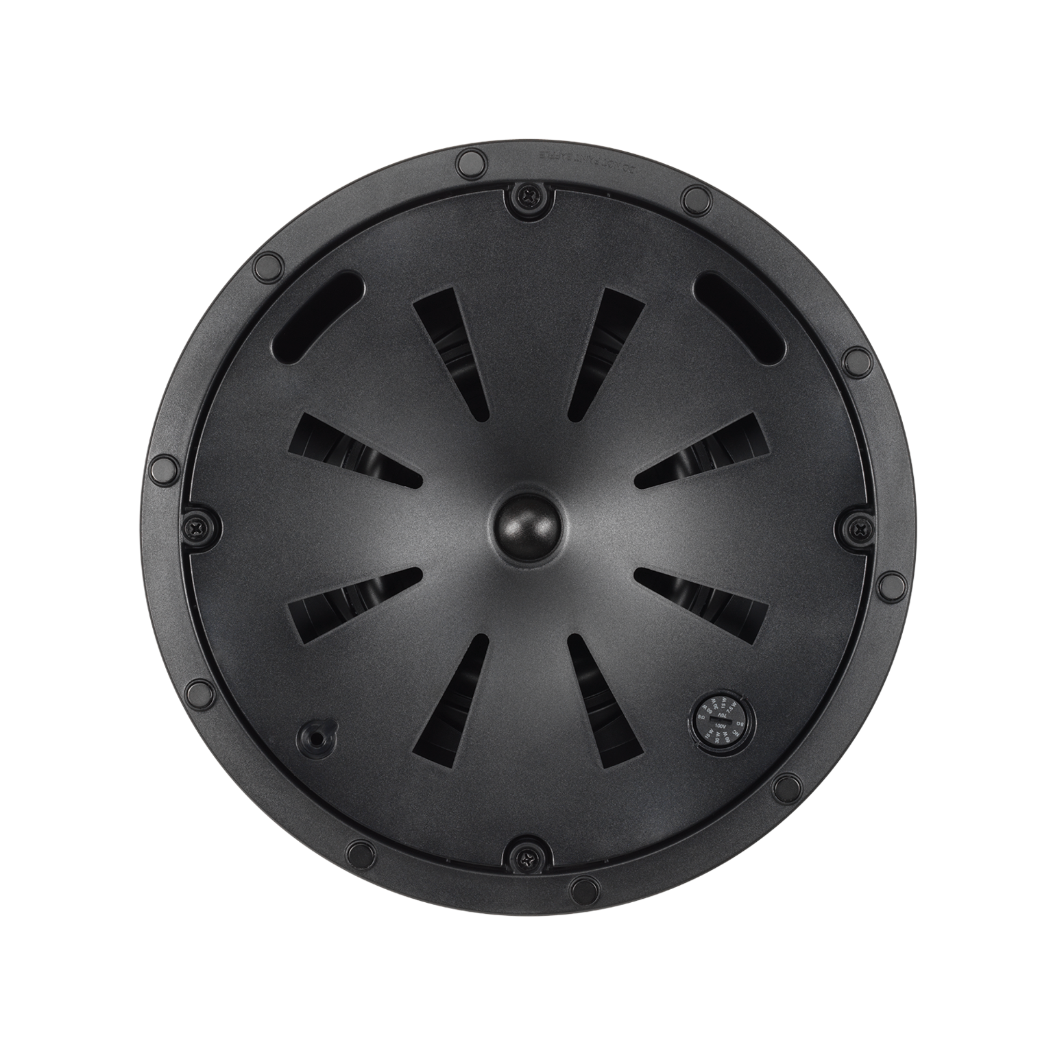 JBL Control 447C/T 6.5" RBI-Equipped Two-Way Coaxial Ceiling Loudspeaker installed in ceiling tile