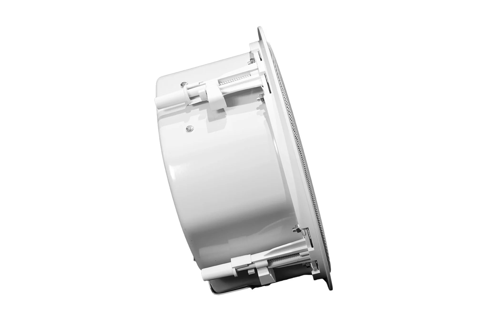 Side view of JBL Control 47LP Low Profile bracket clearance