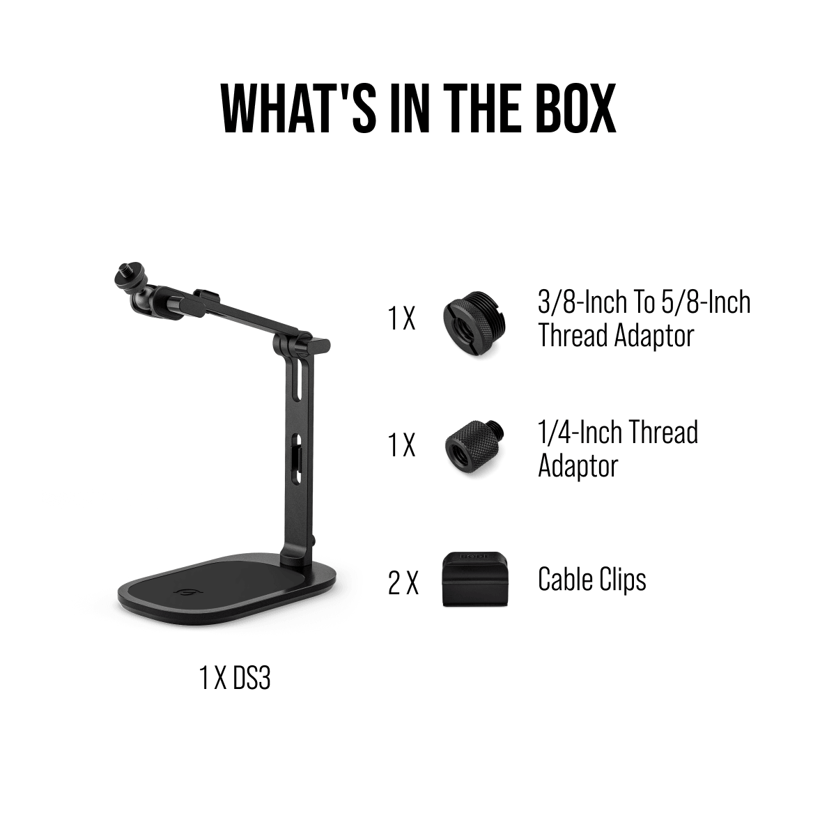 DS3 Premium Desktop Studio Arm
