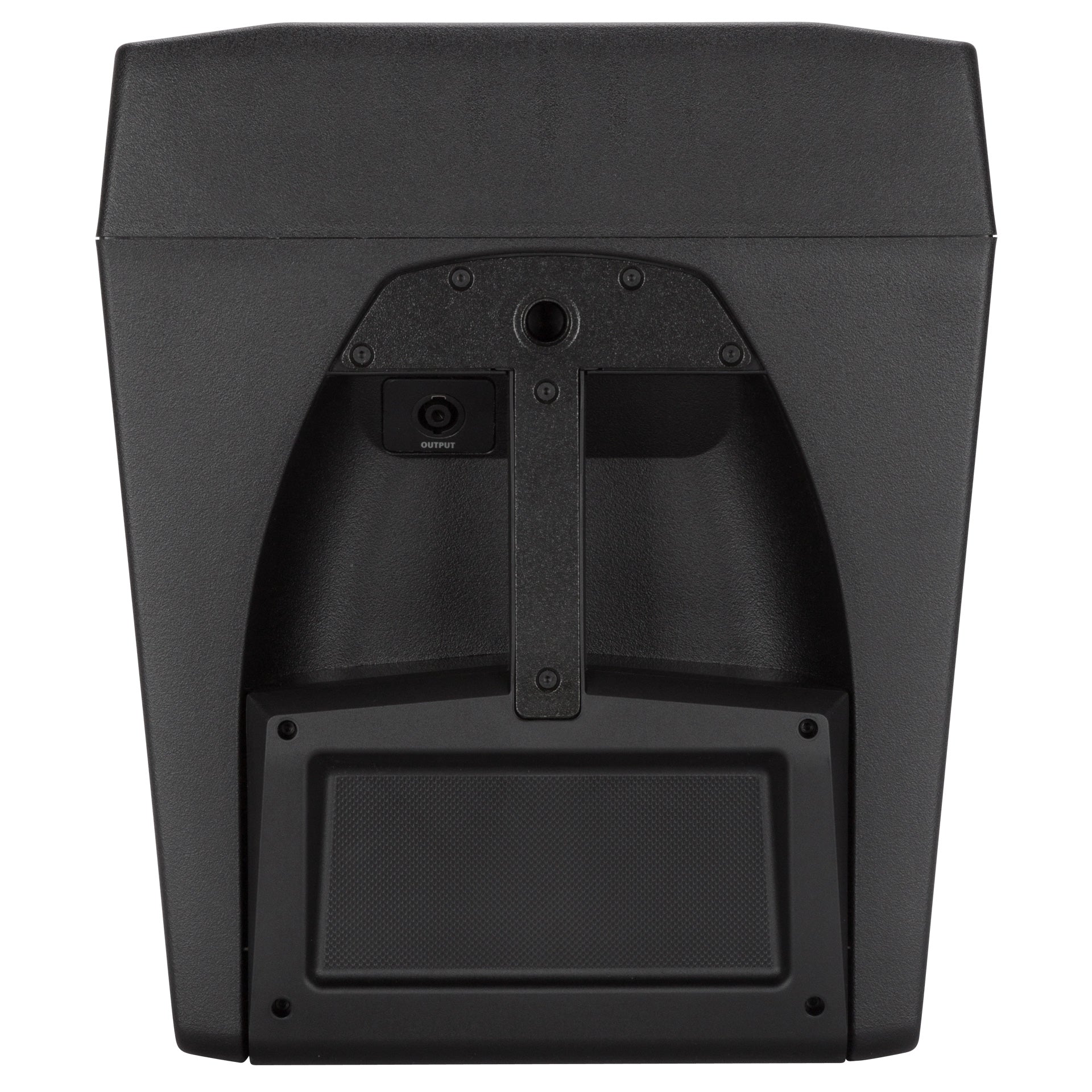 RCF EVOX J8 top view showing compact column array cabinet profile