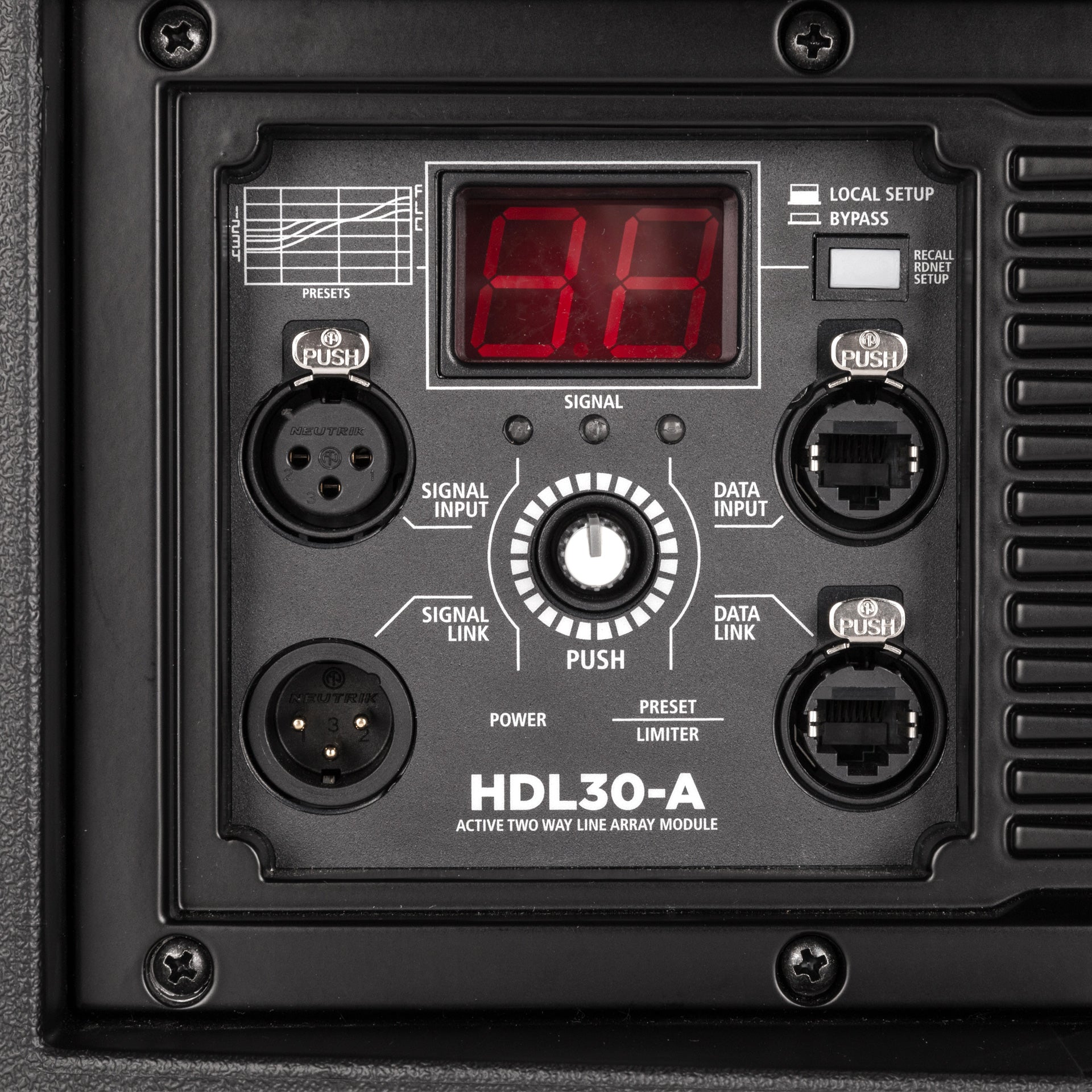 RCF HDL 30-A Active Line Array Module - Detail View