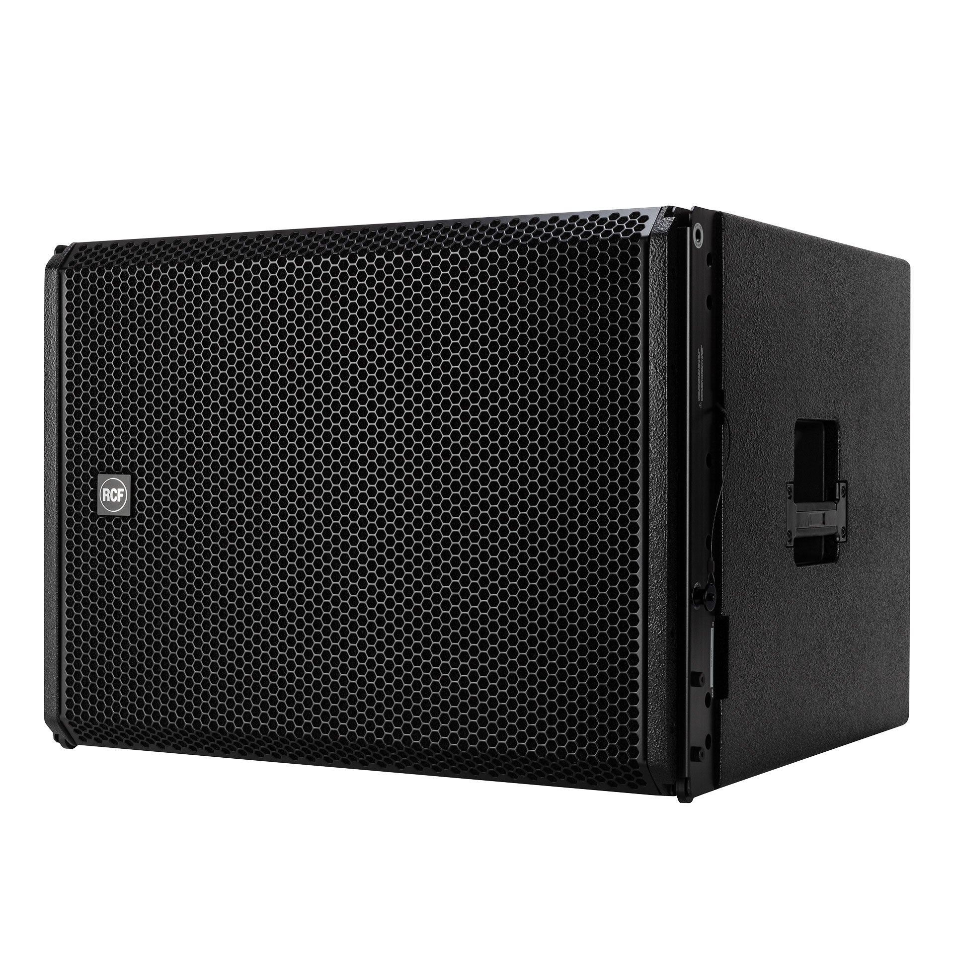 RCF HDL 38-AS Subwoofer - Left Side Profile View