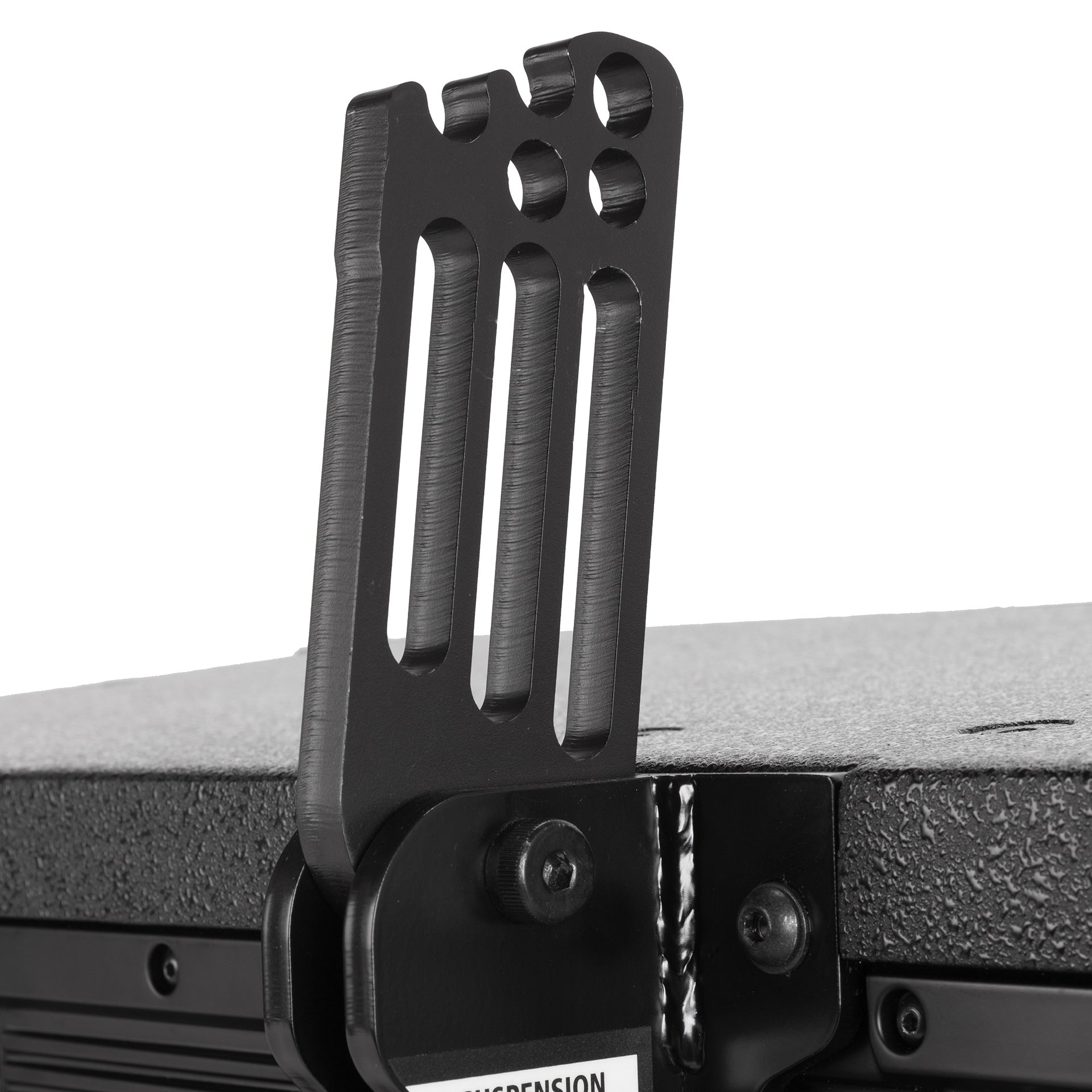 RCF HDL 50-A 4K Active Three-Way Line Array Module integrated flying mechanics close-up