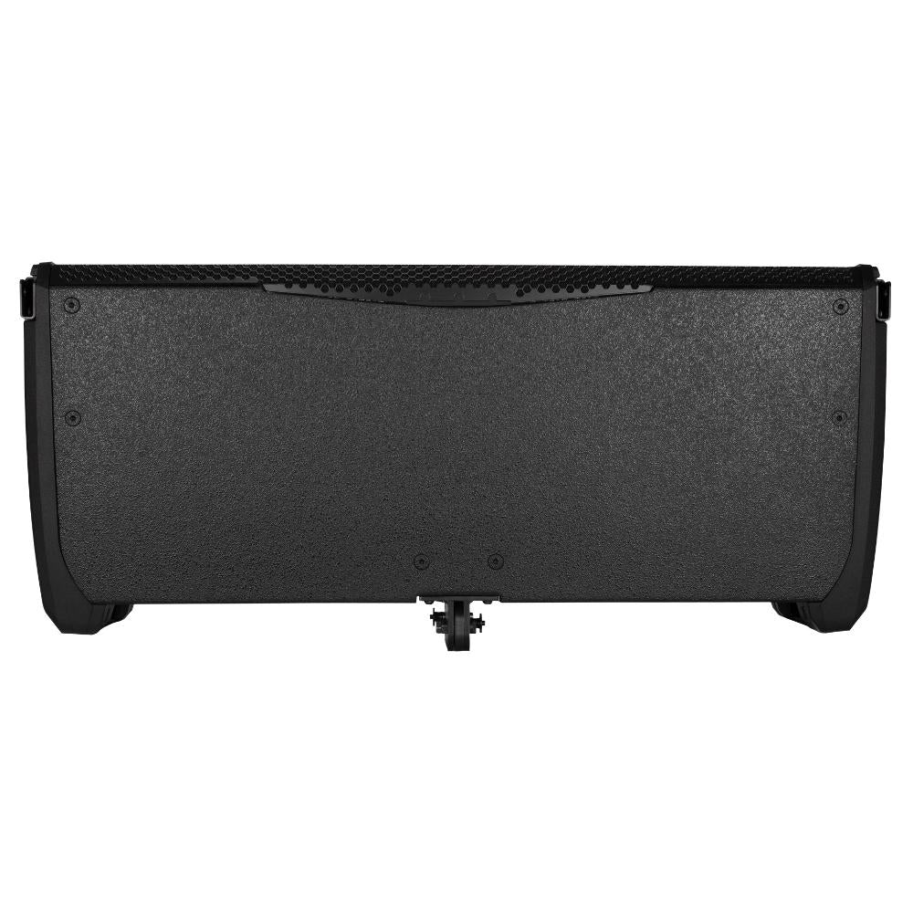 RCF HDL 50-A 4K Active Three-Way Line Array Module top view showing top rigging mechanics