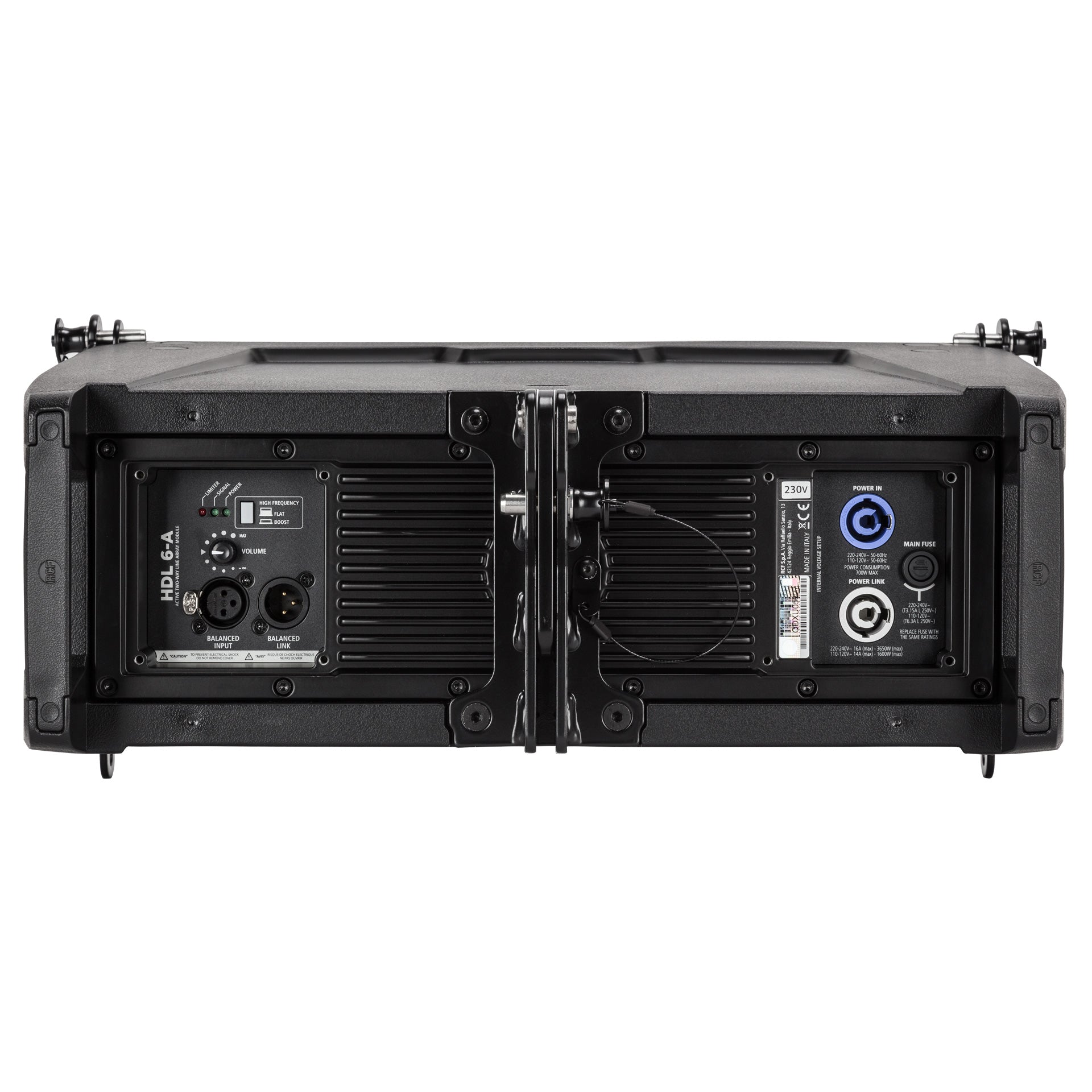 RCF HDL 6-A Line Array Module - Bottom View