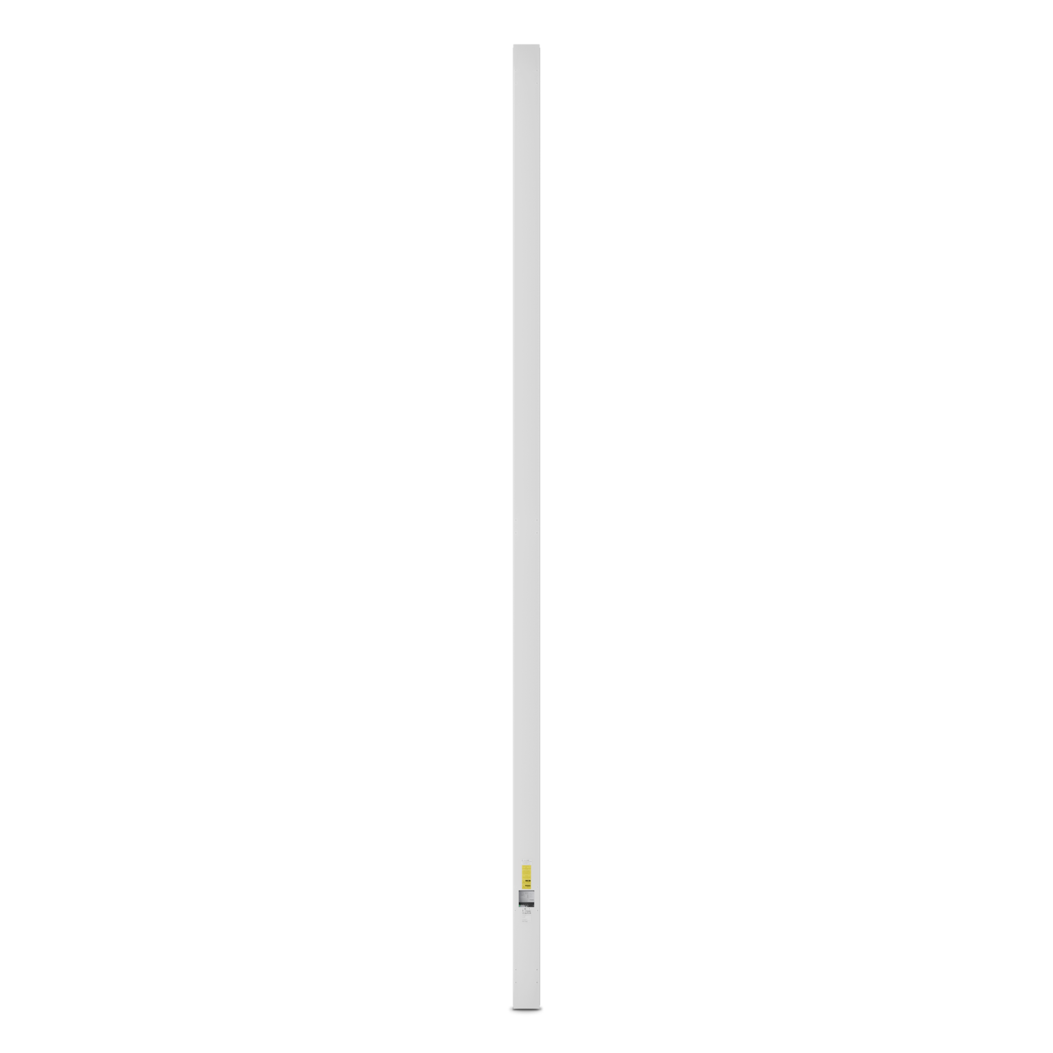 JBL Intellivox DSX500D Digital Beam Shaping Column Loudspeaker Array back view showing input panel