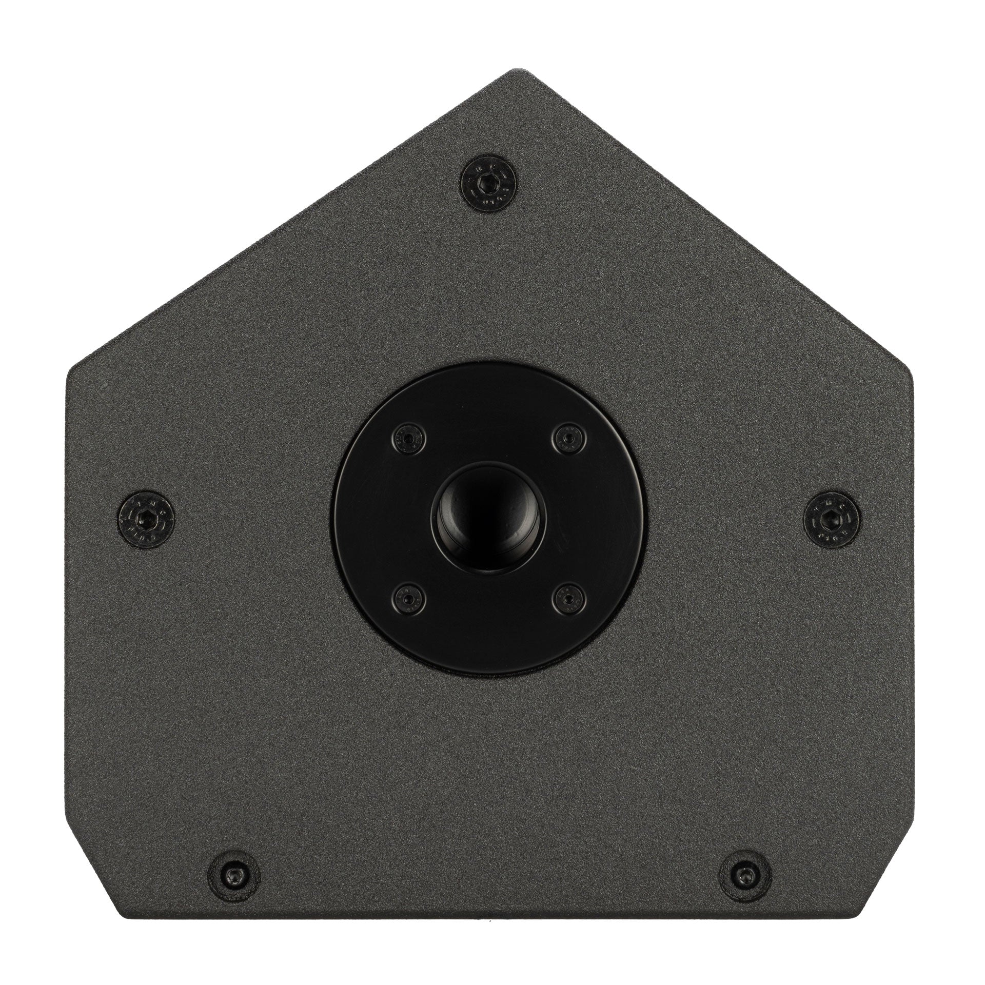 RCF KX 10-A High-Performance 2-Way Point-Source Active Speaker bottom view showing 35mm pole insert