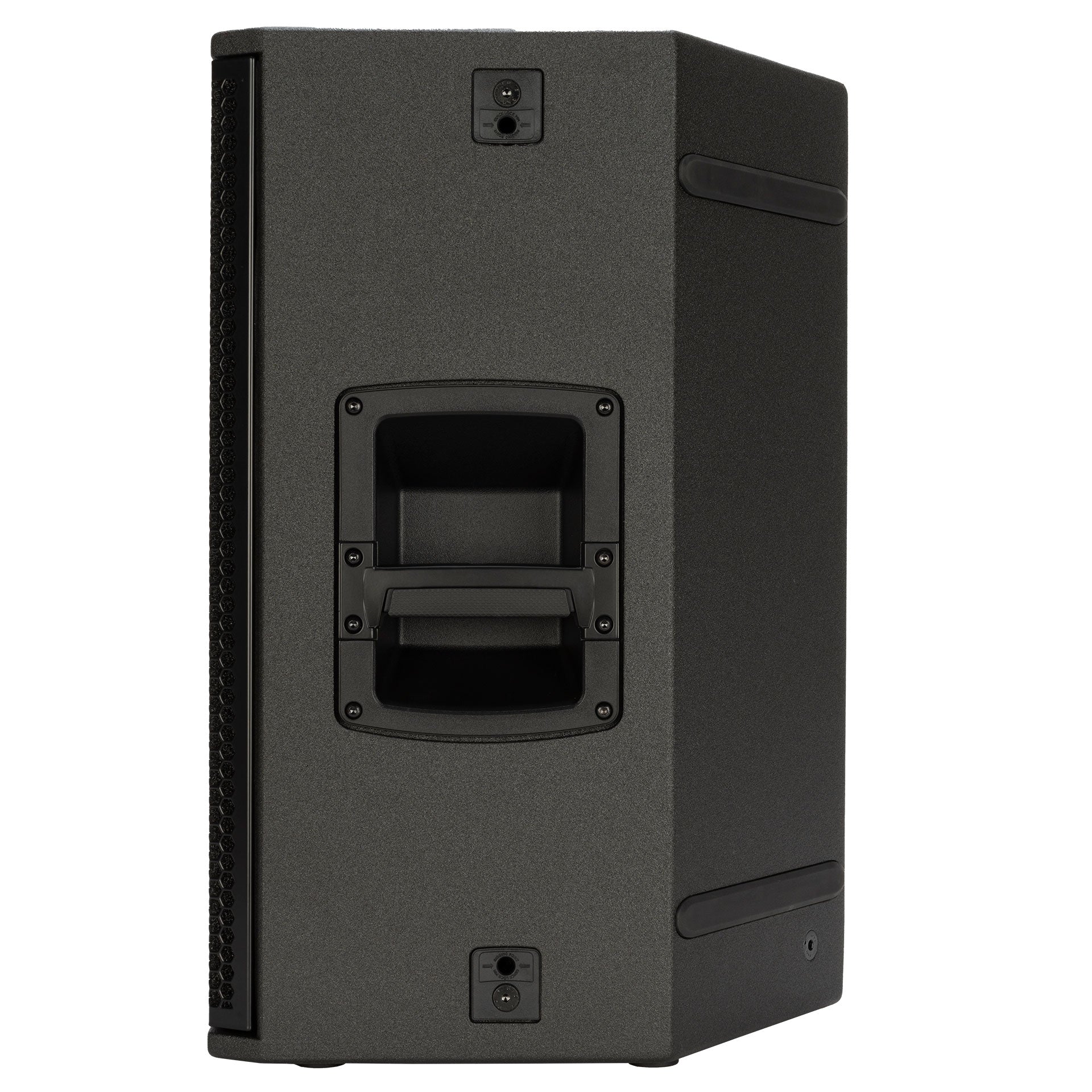 RCF KX 32-A High-Performance 2-Way Point-Source Active Speaker left side view showing cabinet profile