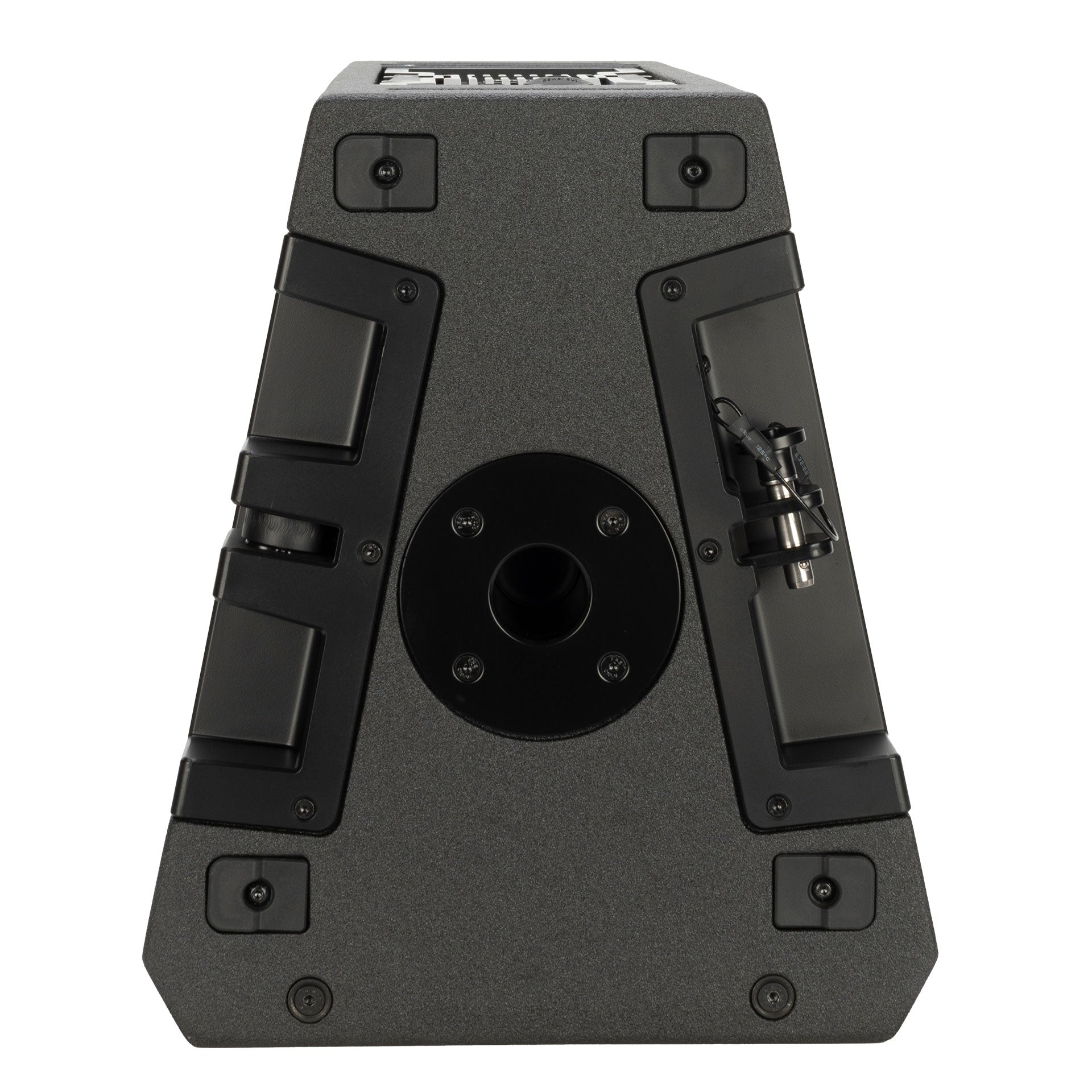 RCF KXL 4-A Active Two-Way Array Speaker top view showing array fittings and M10 points
