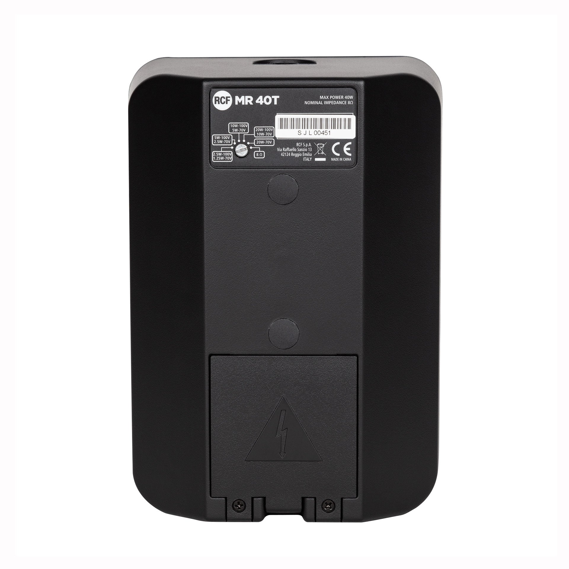 RCF MR 40T 70V/100V Two-Way Speaker with Euroblock Connectors