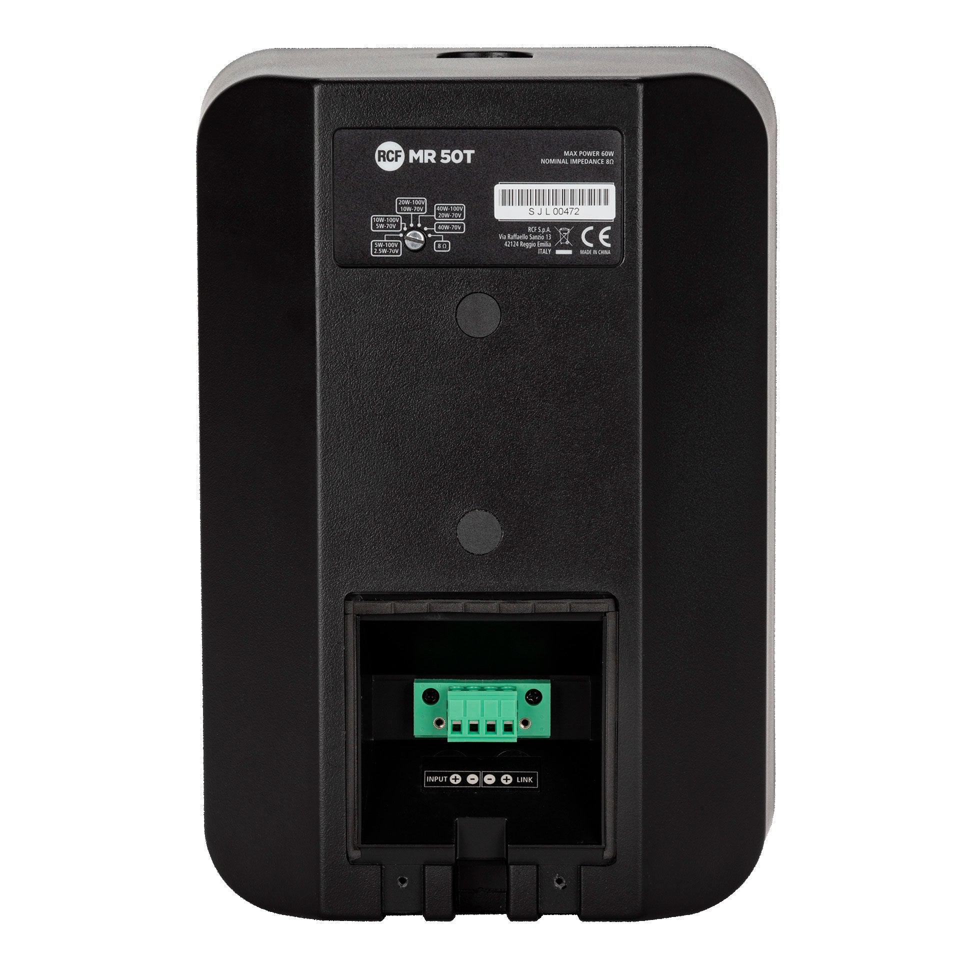 RCF MR 50T 70V/100V Two-Way Speaker with Euroblock Connectors