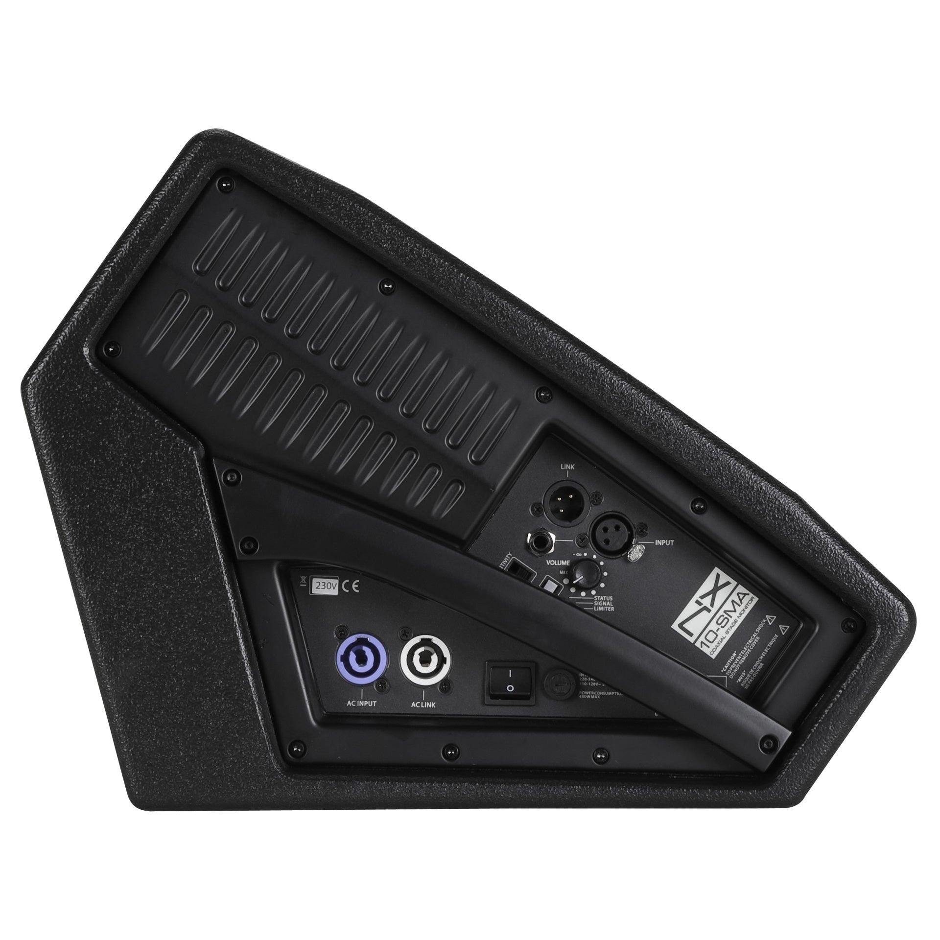 RCF NX 10-SMA right side view showing wedge angle and monitor profile