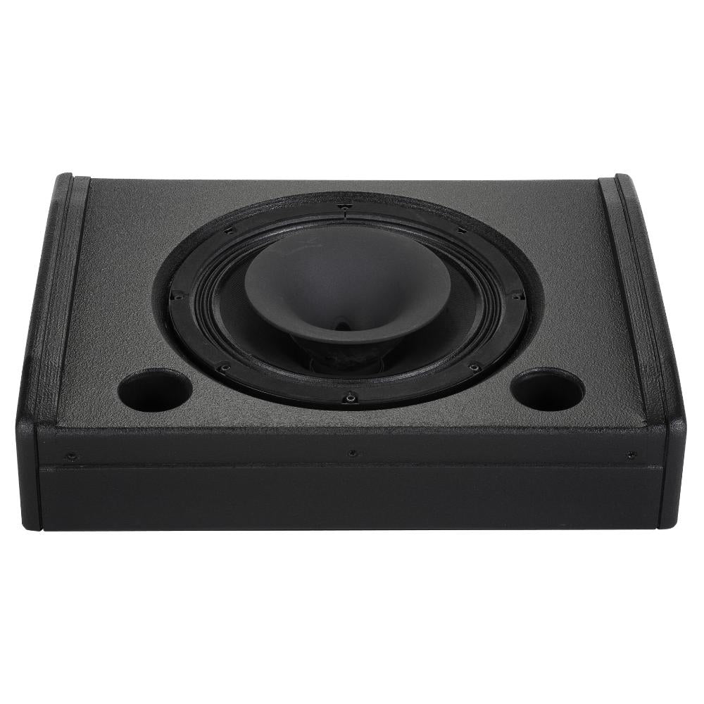 RCF NX 12-SMA Active Coaxial Stage Monitor rear amplifier control panel close-up