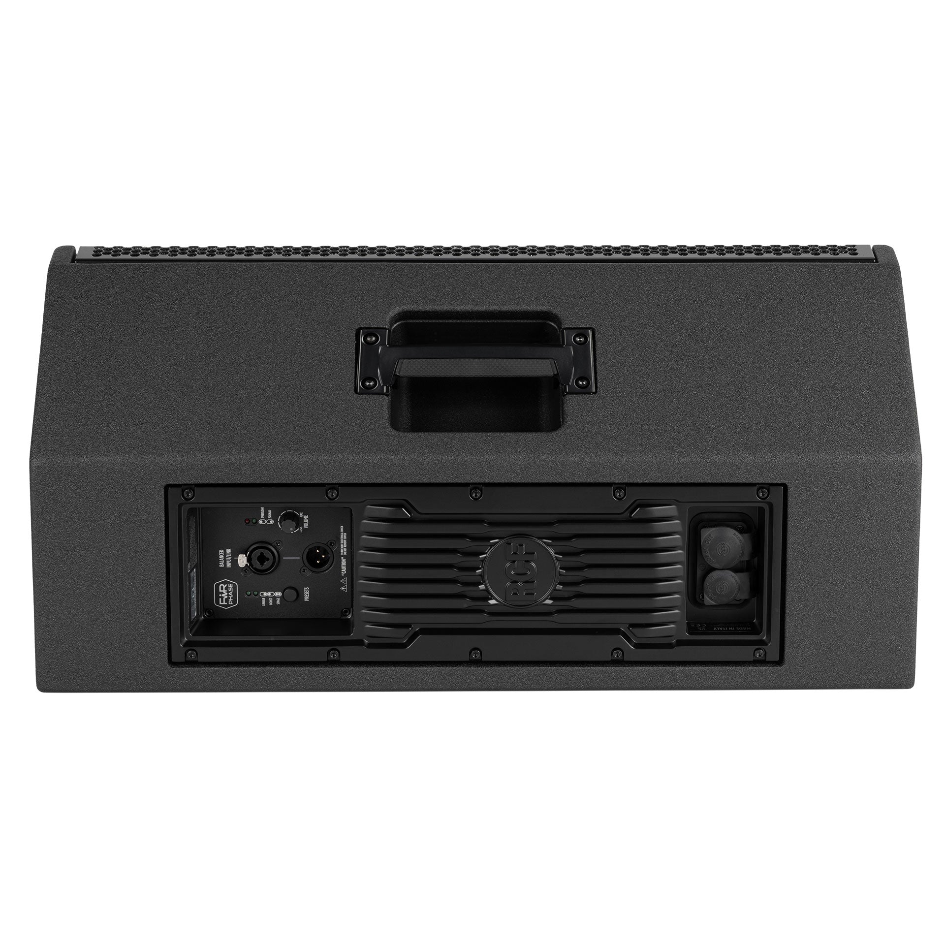 RCF NX 912-SMA Stage Monitor - Back Side Profile View