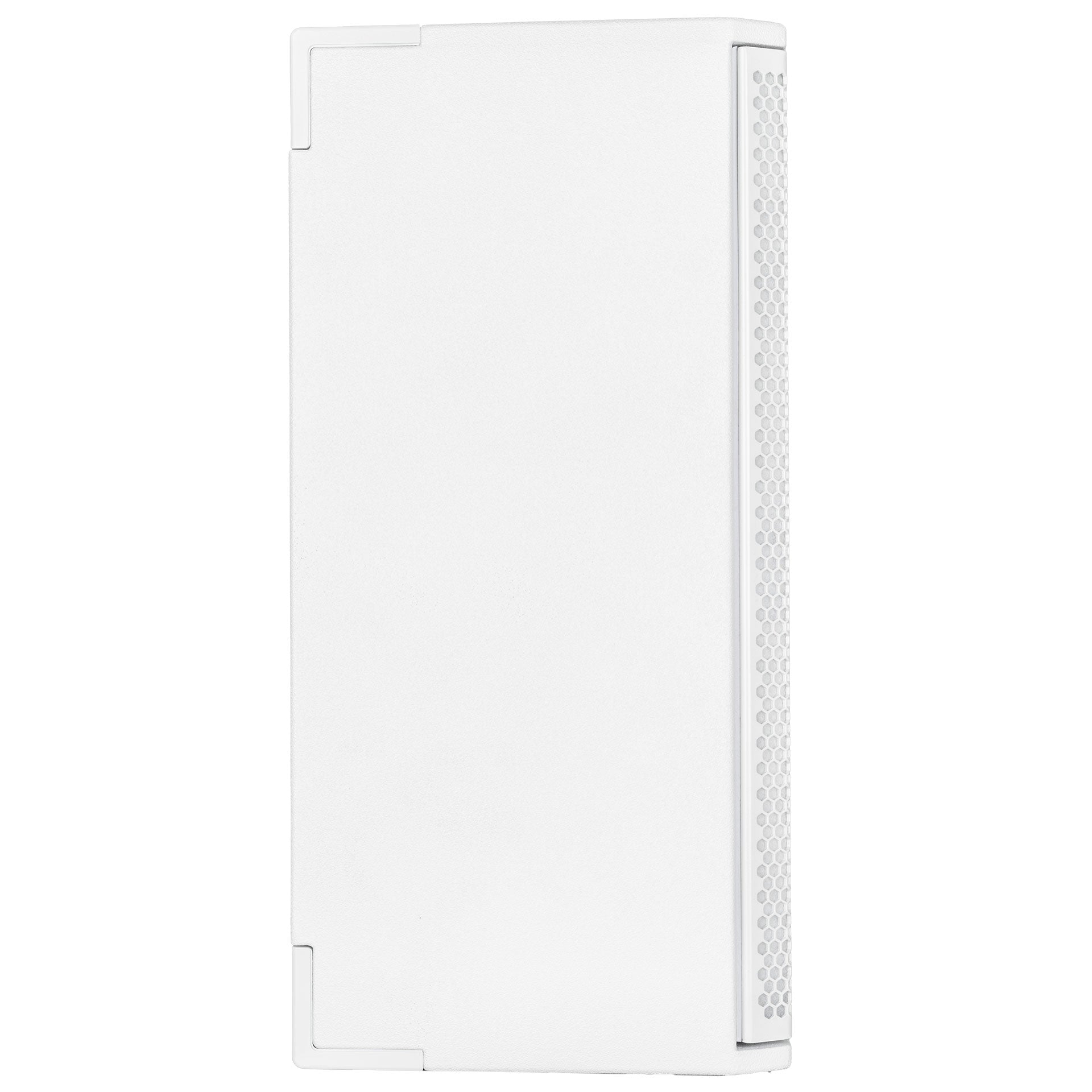 RCF NXL 14-A right side view showing cabinet height and depth-white