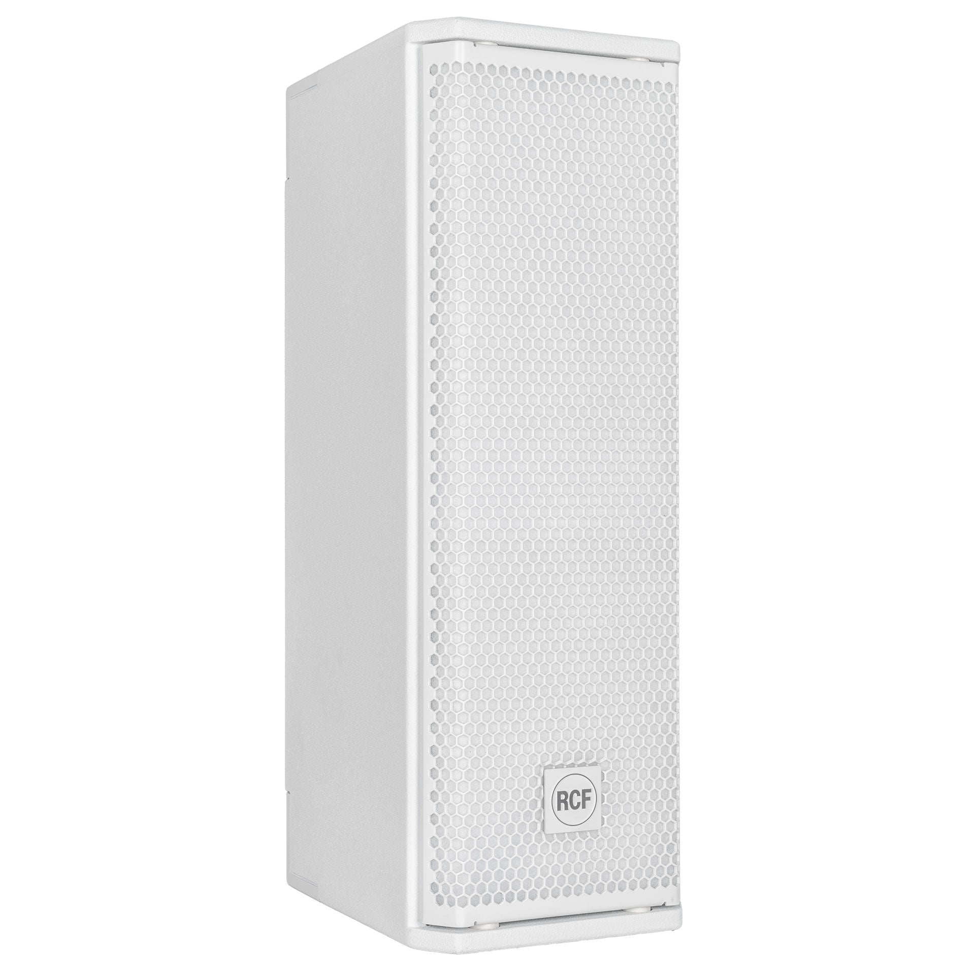 Right profile view of RCF NXL 14-A compact point source speaker