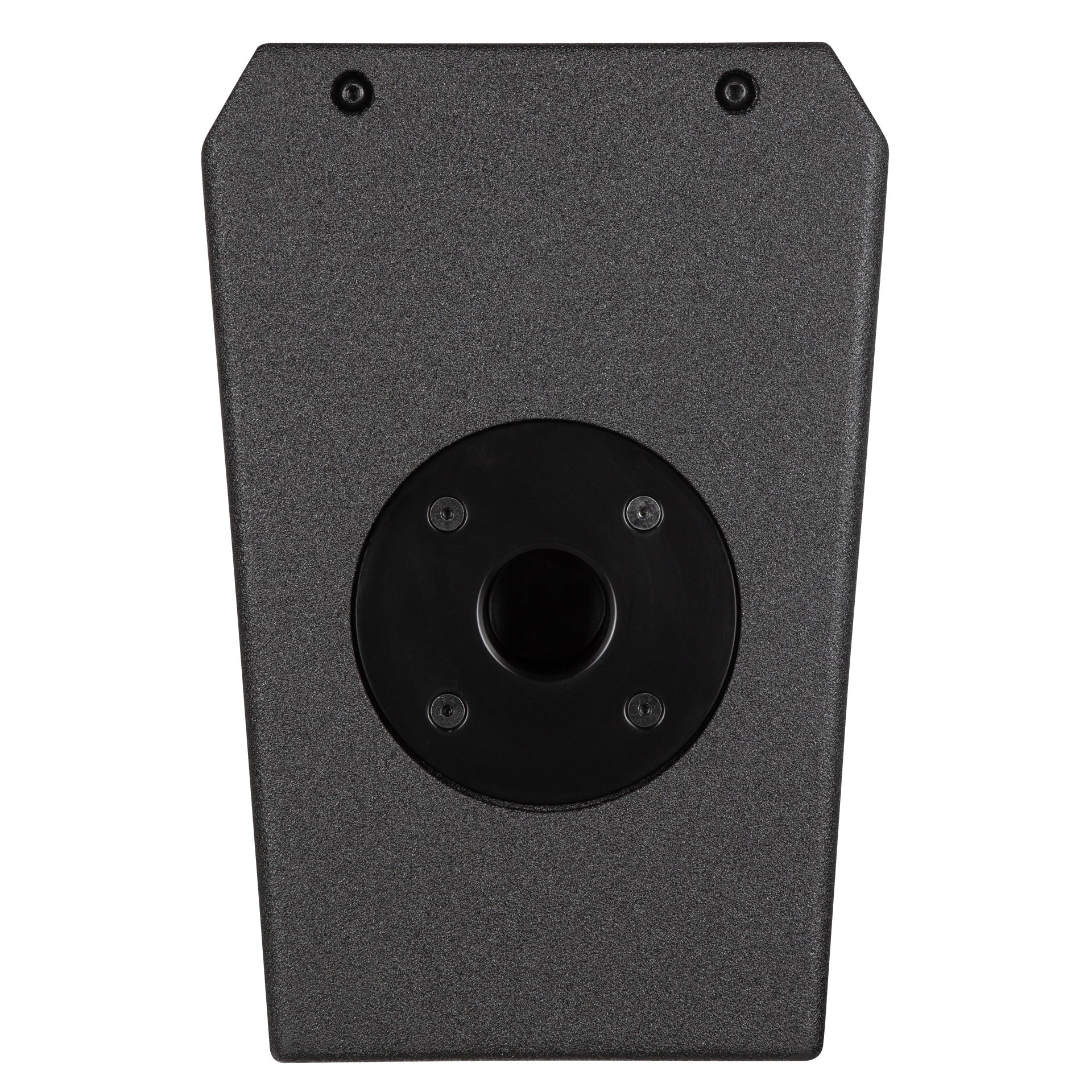 RCF NXL 24-A MK2 bottom view showing cabinet base and mounting insert