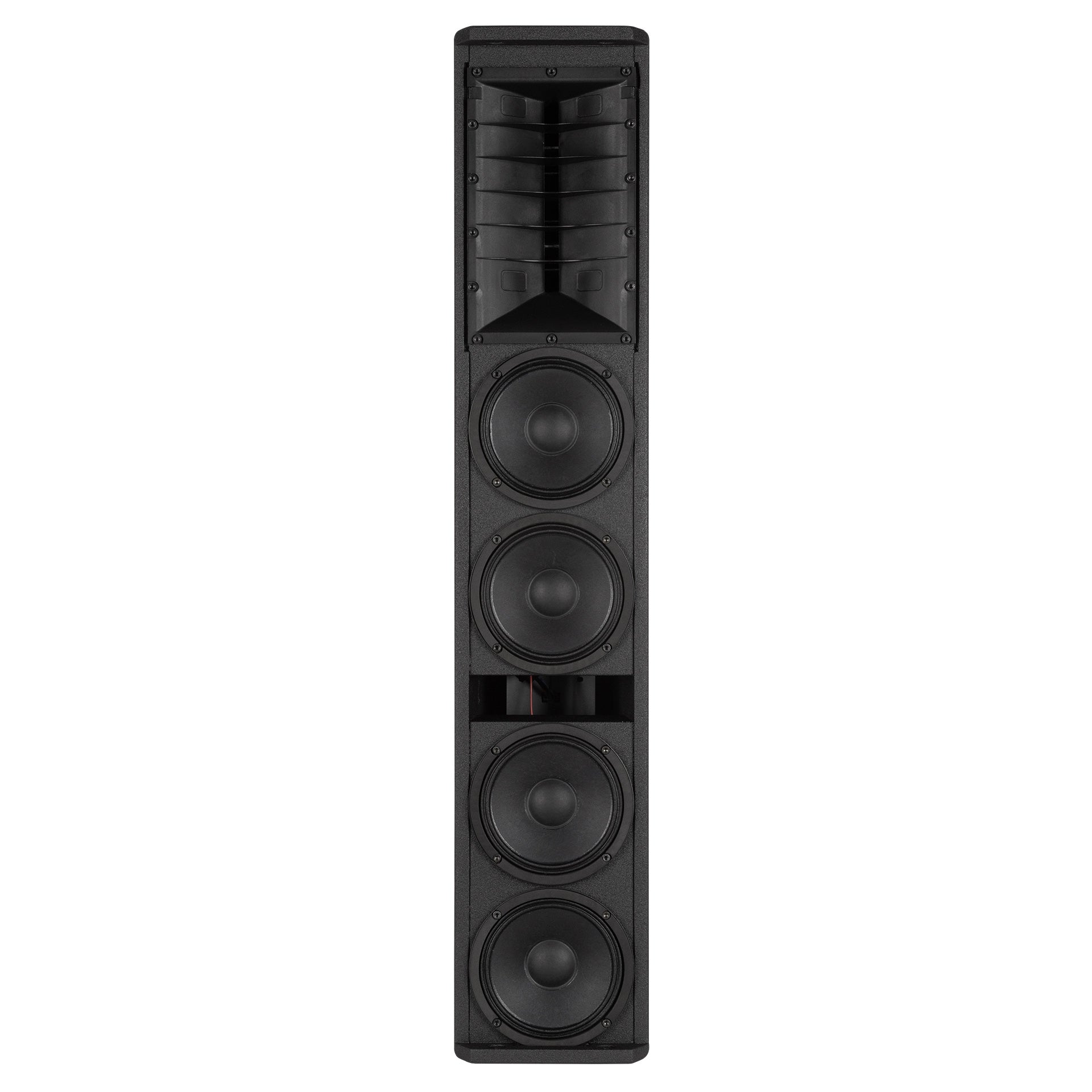 RCF NXL 24-A MK2 front facing view highlighting woofer array and grille