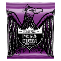 Power Slinky Paradigm electric guitar strings 11-48 gauge, nickel wound for enhanced durability and tuning stability