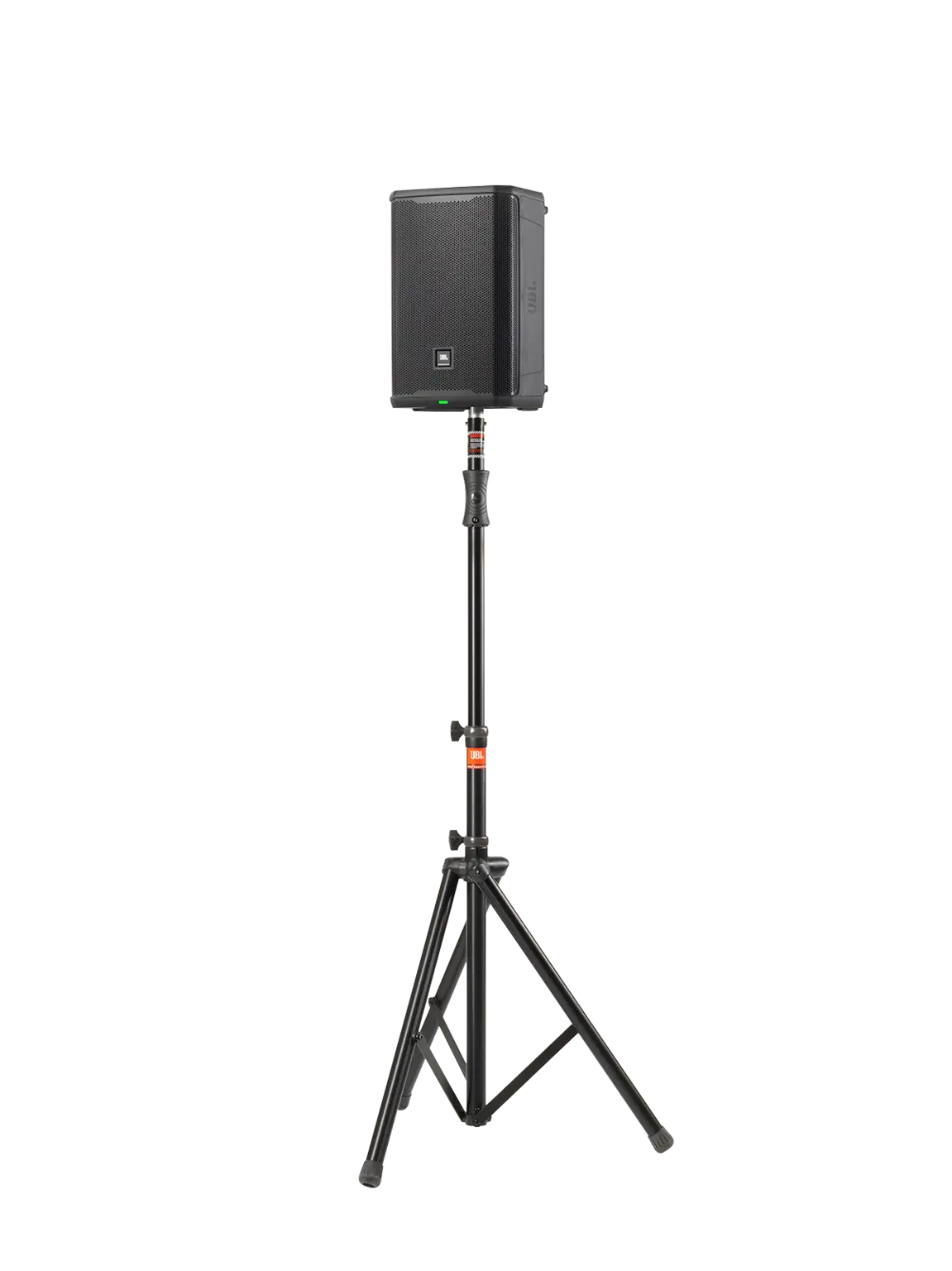 JBL PRX908 Professional Powered Two-Way 8-inch PA Loudspeaker full front grille and cabinet detail