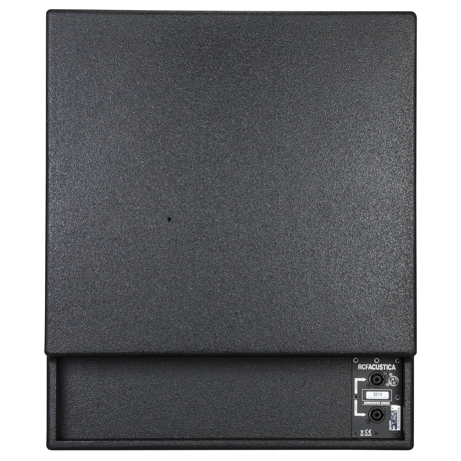 RCF S 8018 II Subwoofer - Rear Panel with Speakon Connectors