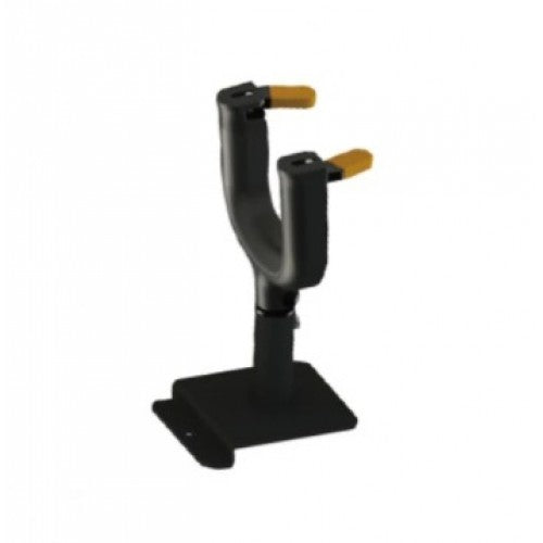 Thomsun SG720 guitar stand wall mount holding acoustic guitar securely on white wall display