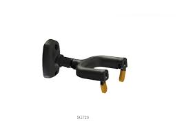 Sleek guitar wall mount hanger SG720C securely displaying an acoustic or electric guitar on a clean wall
