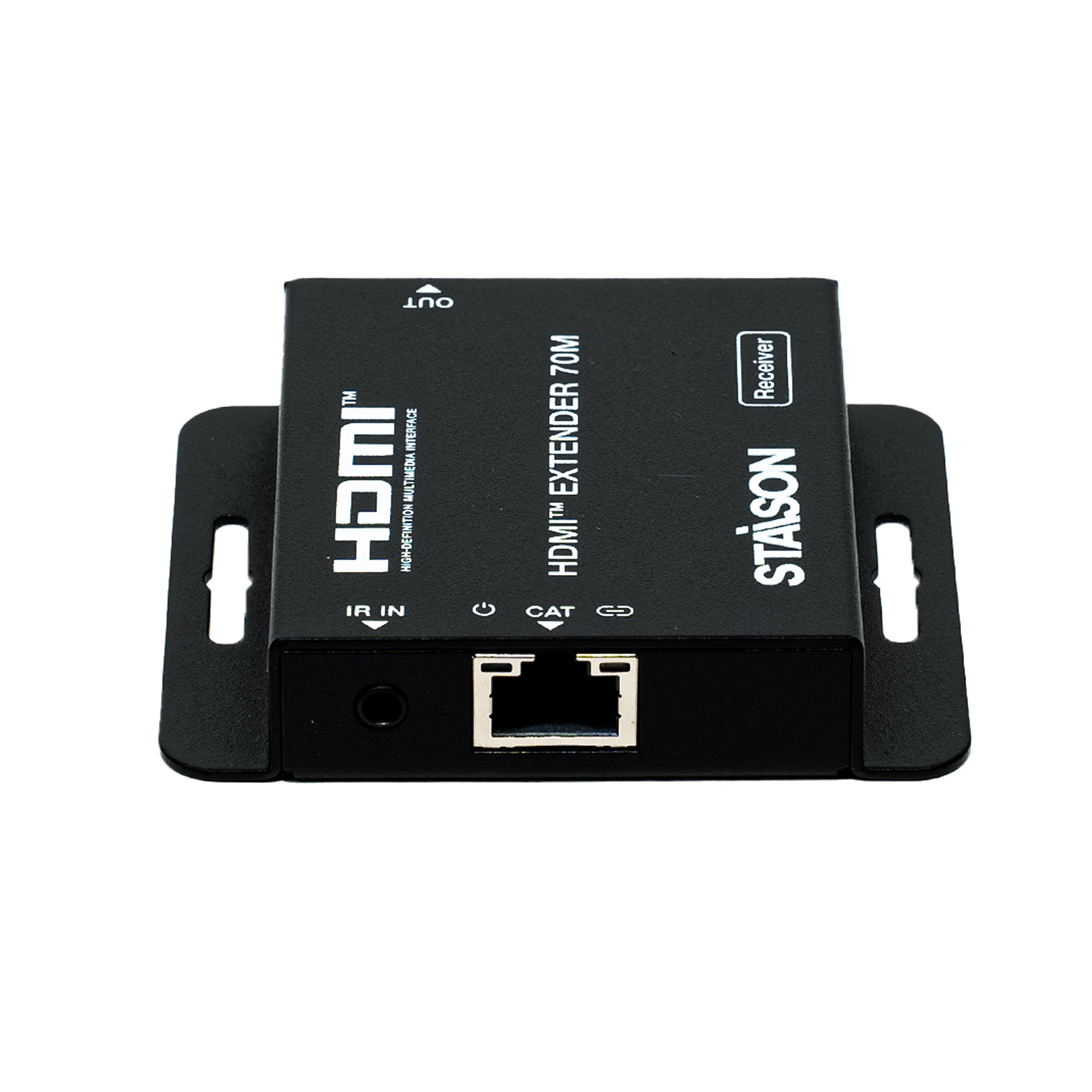 HDMI extender device with Stasion branding on a white background