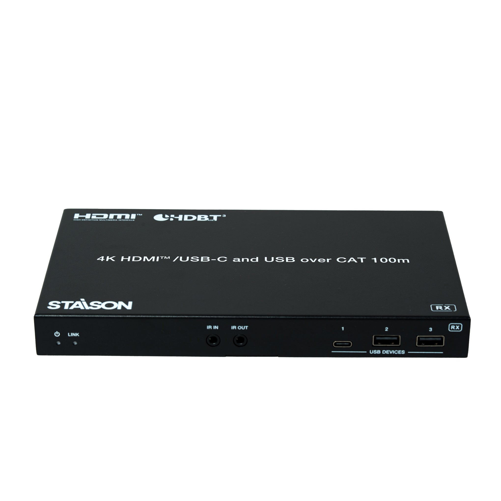 4K HDMI device with Staison branding on a white background