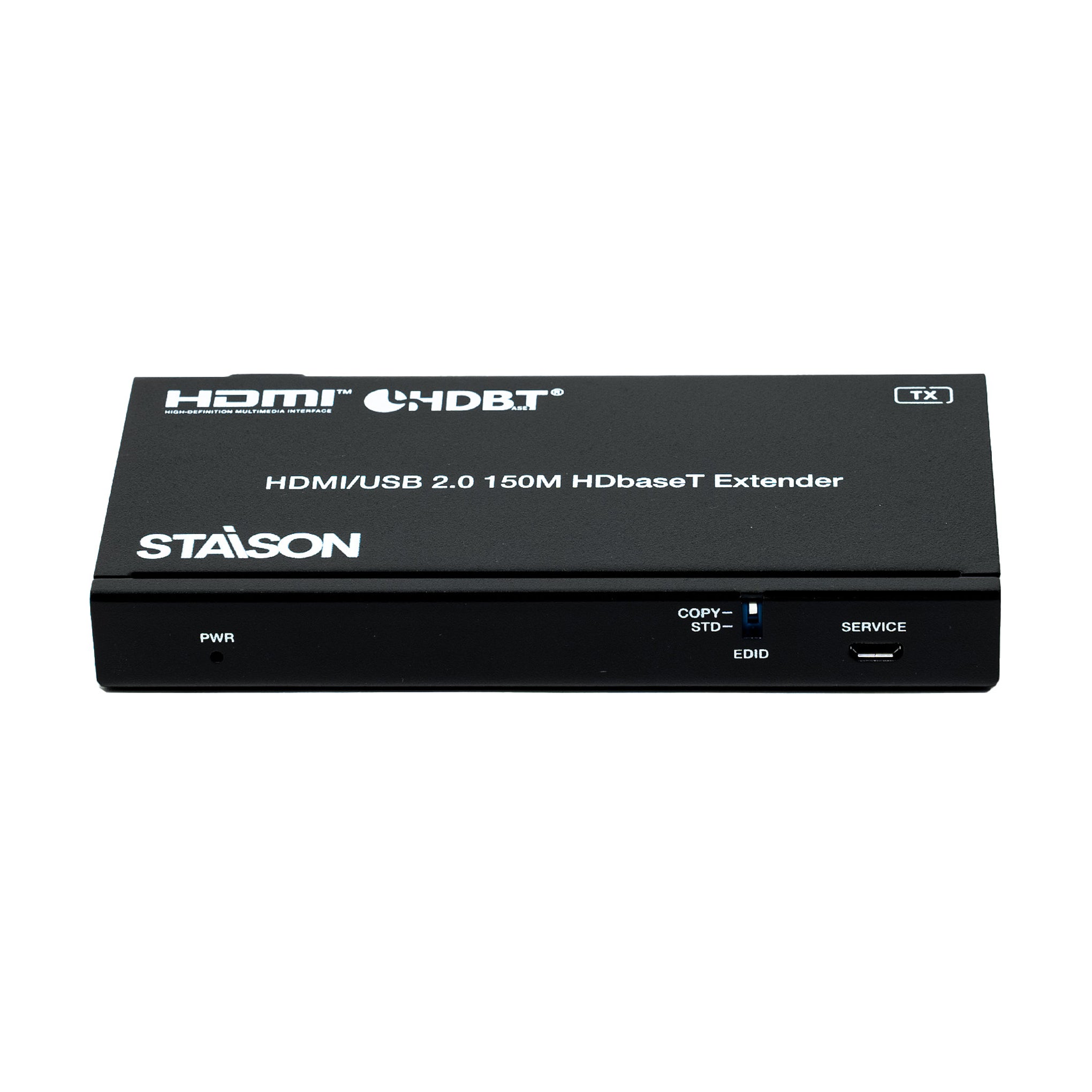 HDMI/USB 2.0 HDBaseT Extender by Staison on a white background