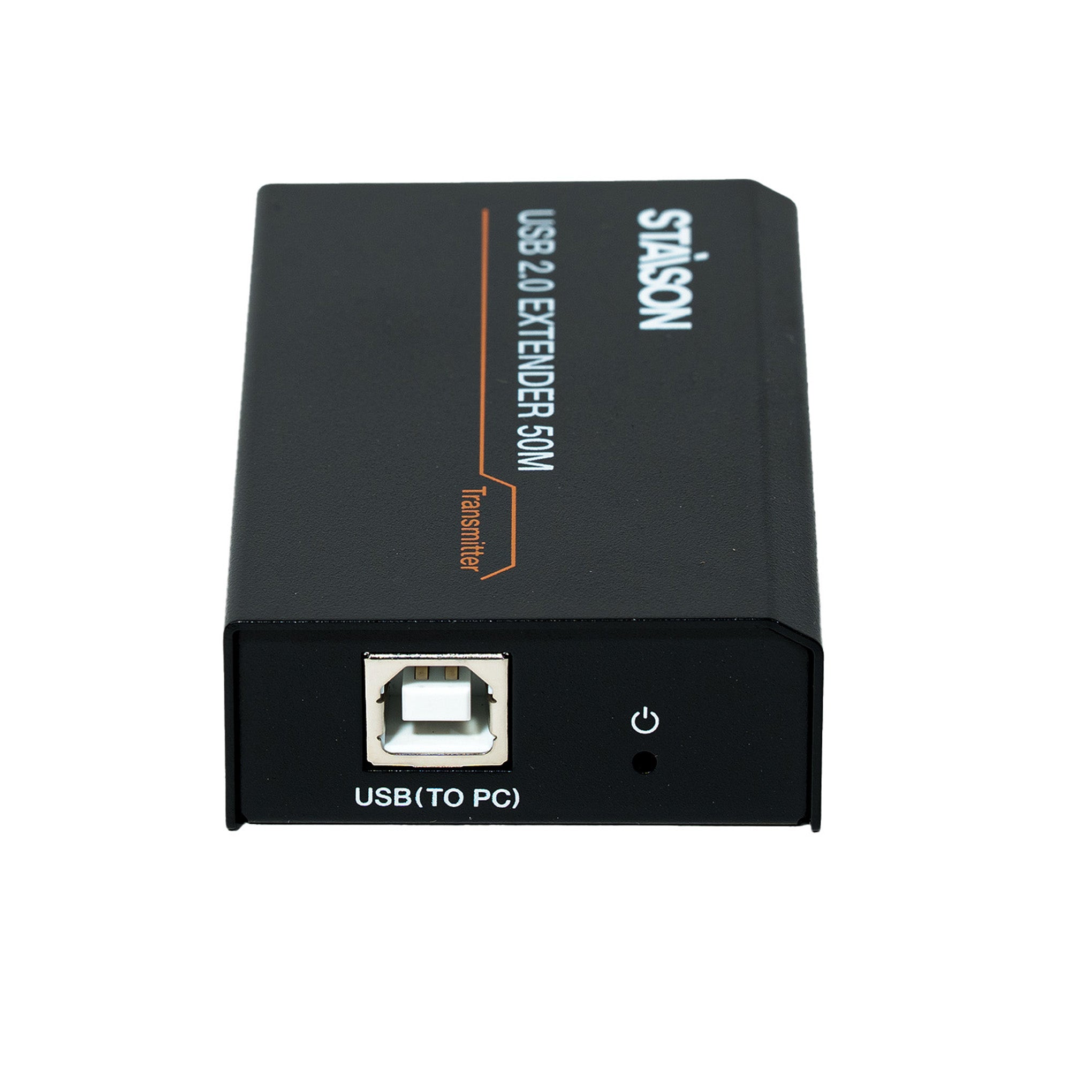 Black USB 2.0 extender with 'STAISON' branding on a white background
